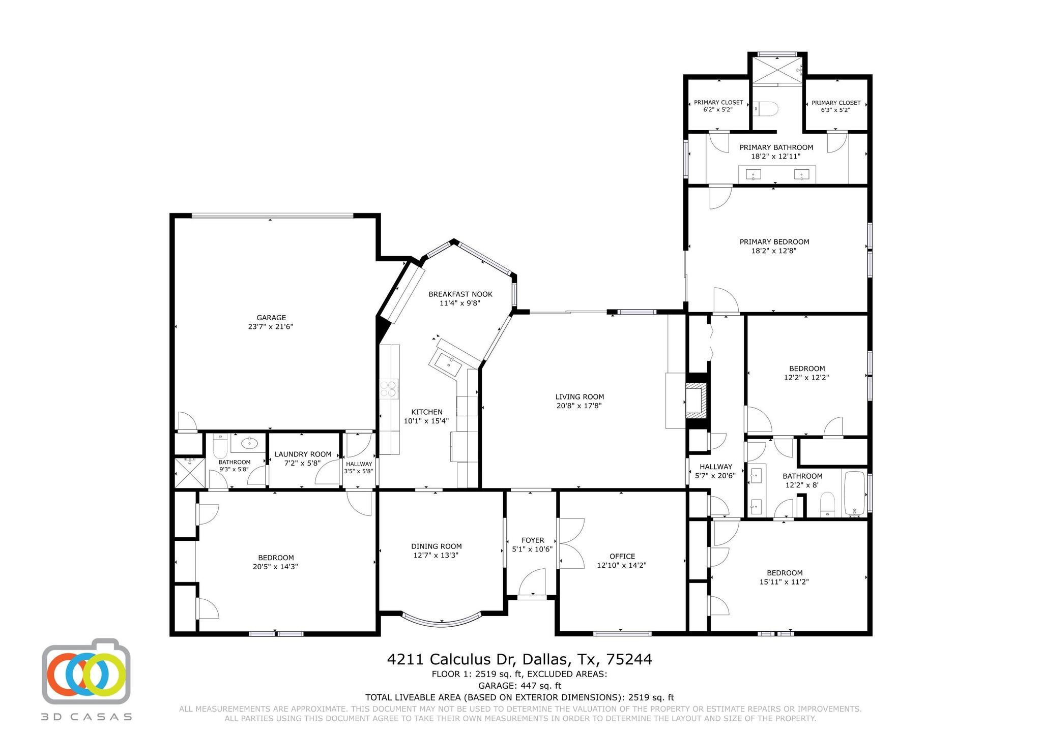 4211 Calculus Drive Dallas TX 75244
