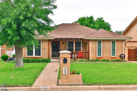943 Ruswood Circle Abilene TX 79601