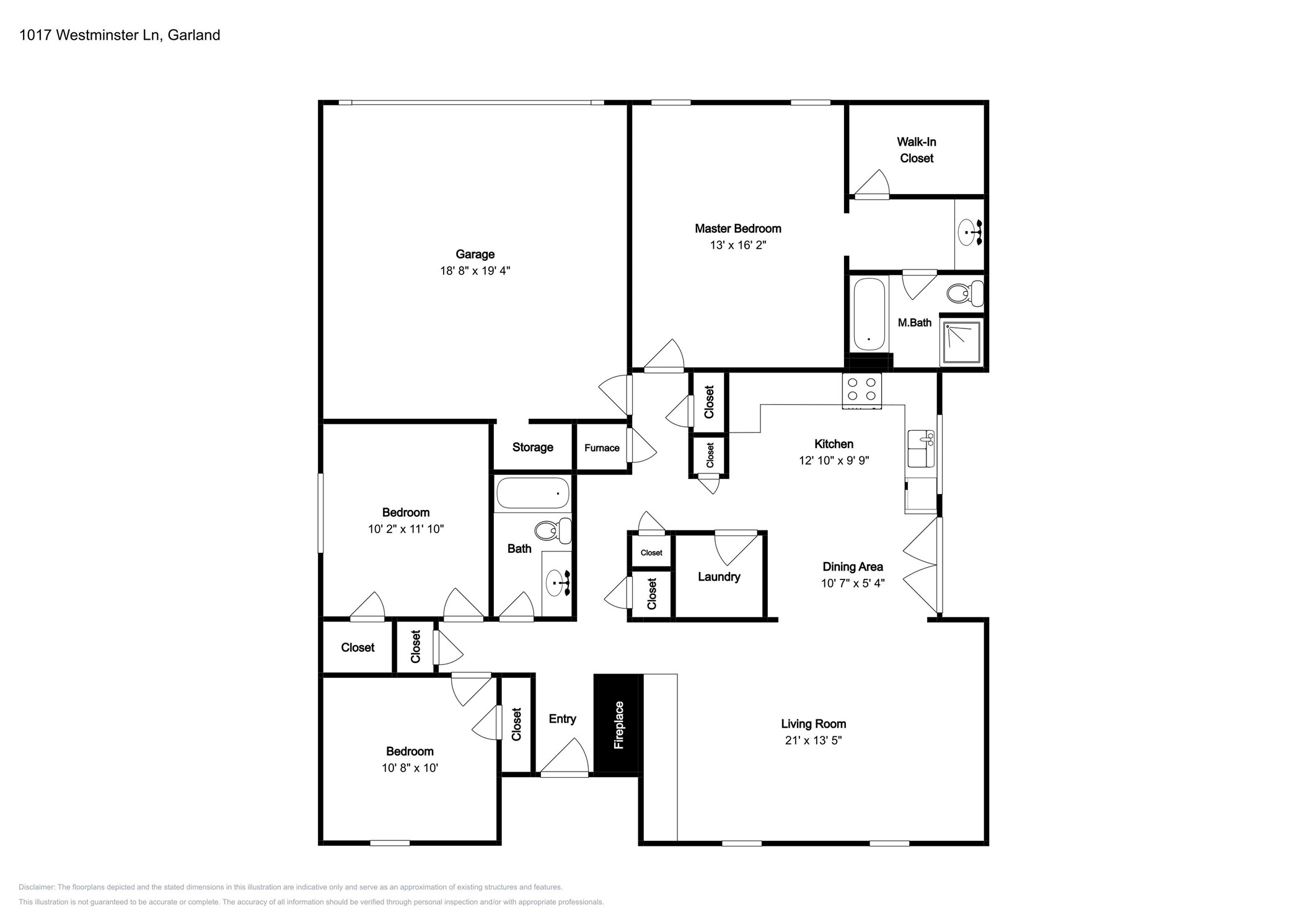 1017 Westminster Lane Garland TX 75040