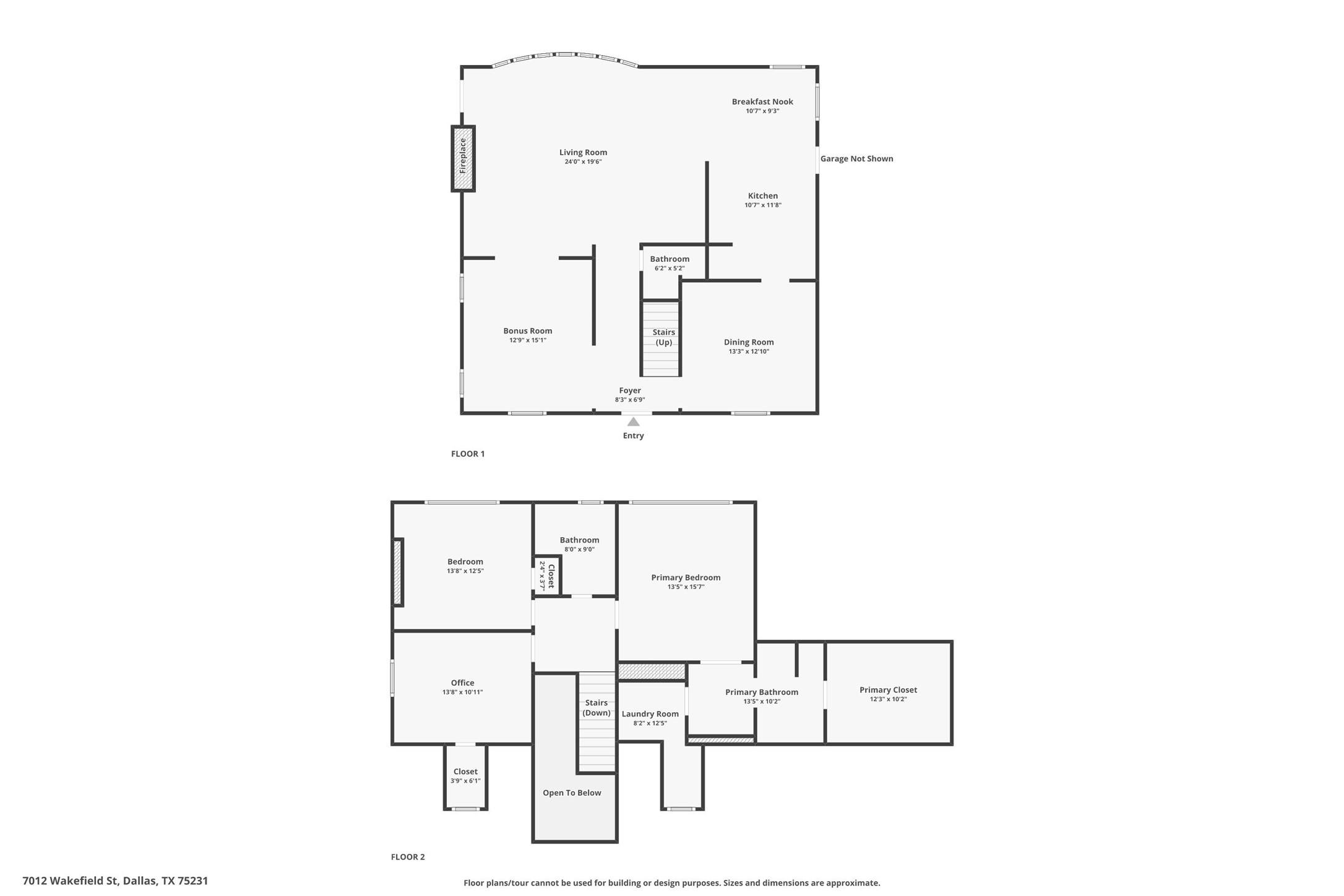 7012 Wakefield Street Dallas TX 75231