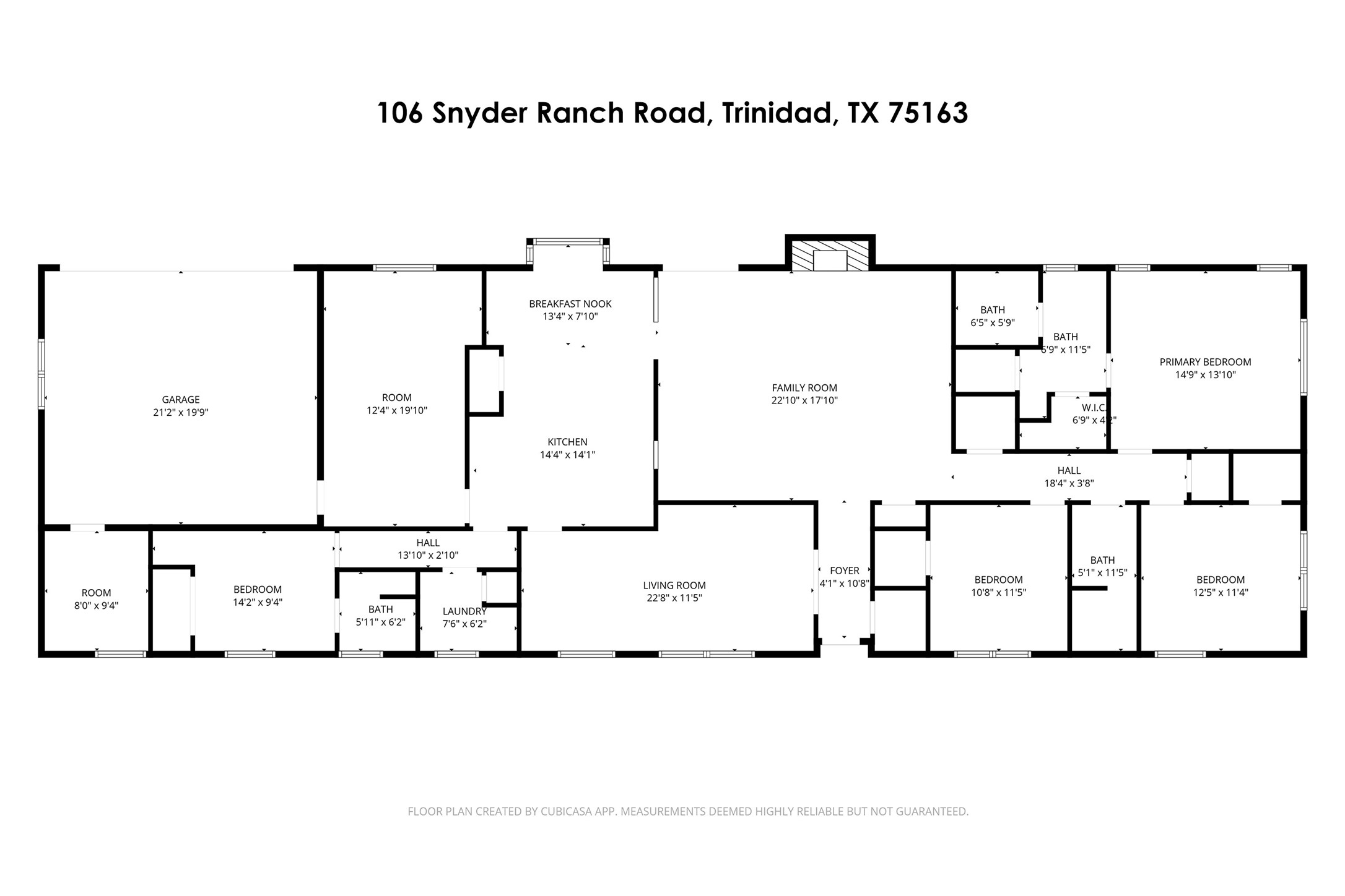 106 Snyder Ranch Road Trinidad TX 75163