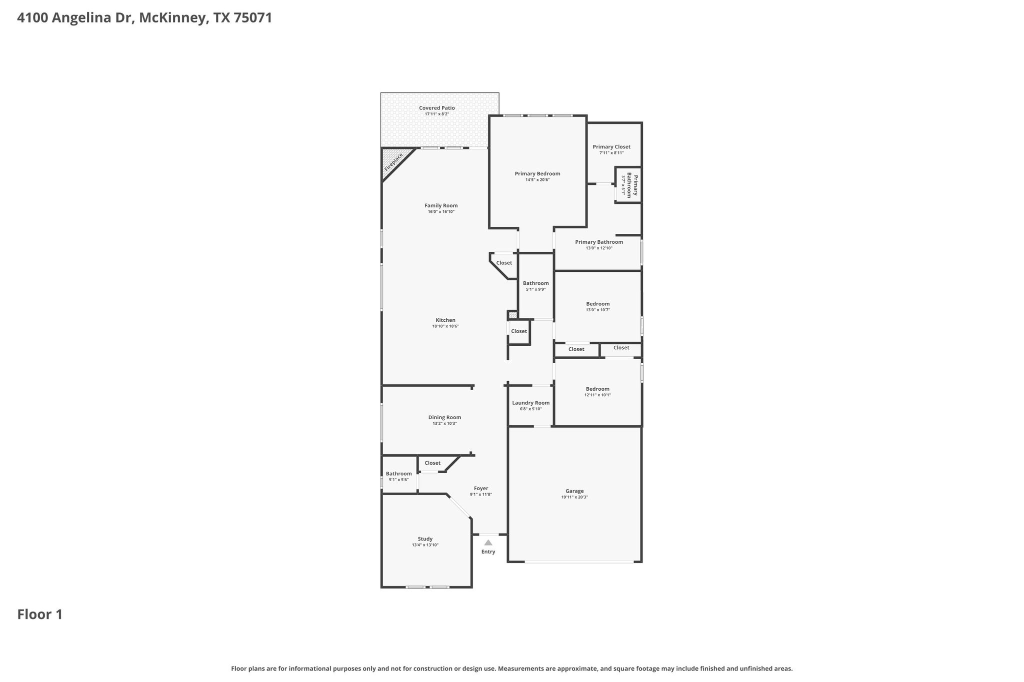 4100 Angelina Drive Mckinney TX 75071