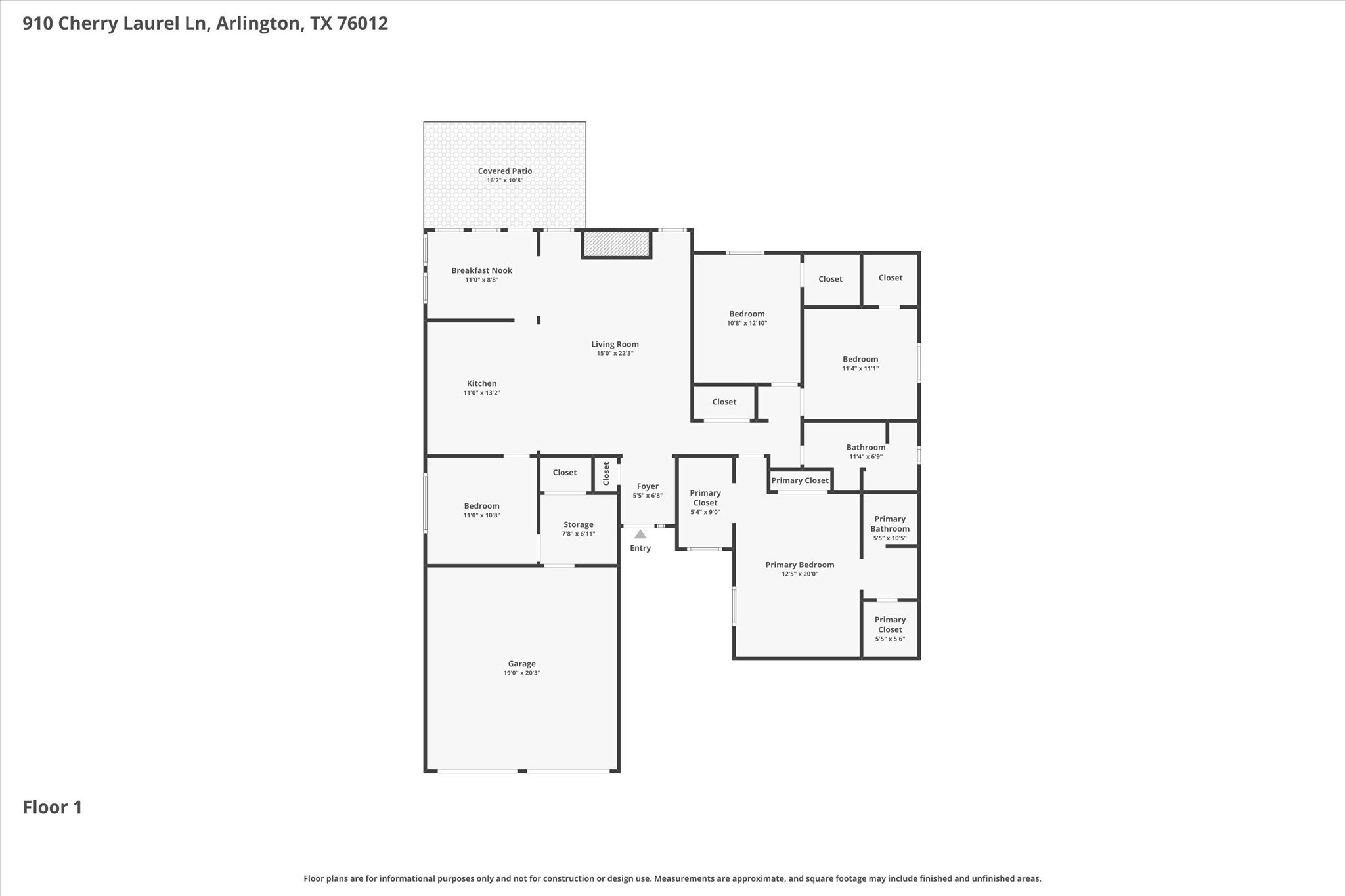 910 Cherry Laurel Lane Arlington TX 76012