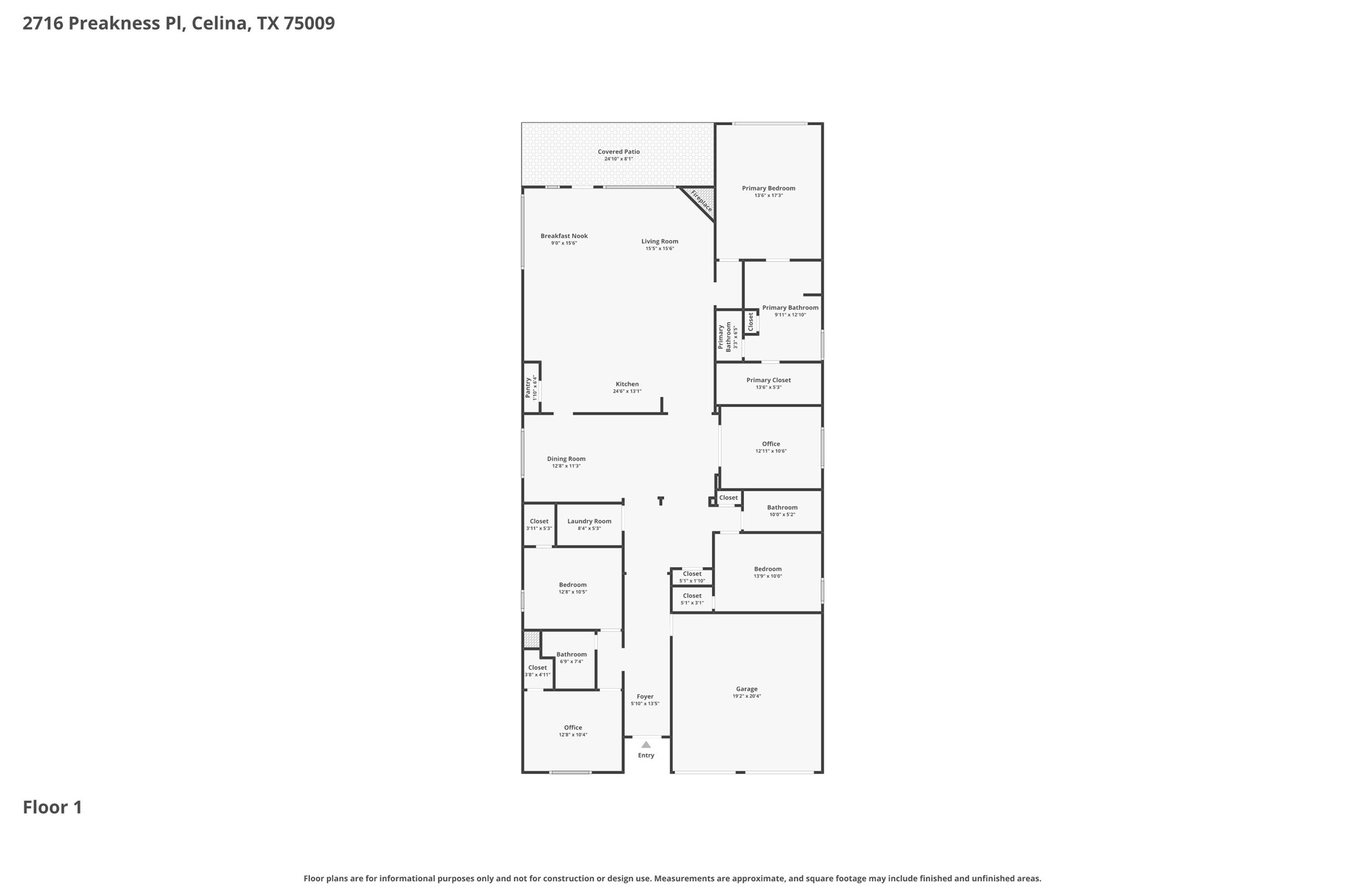 2716 Preakness Place Celina TX 75009