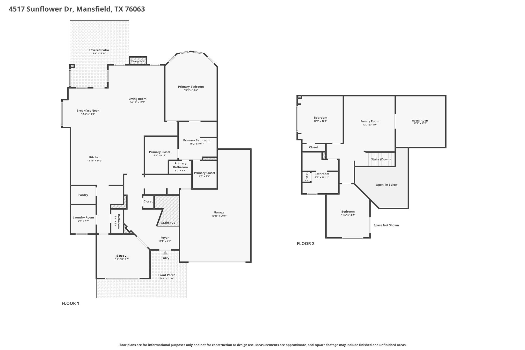 4517 Sunflower Drive Mansfield TX 76063