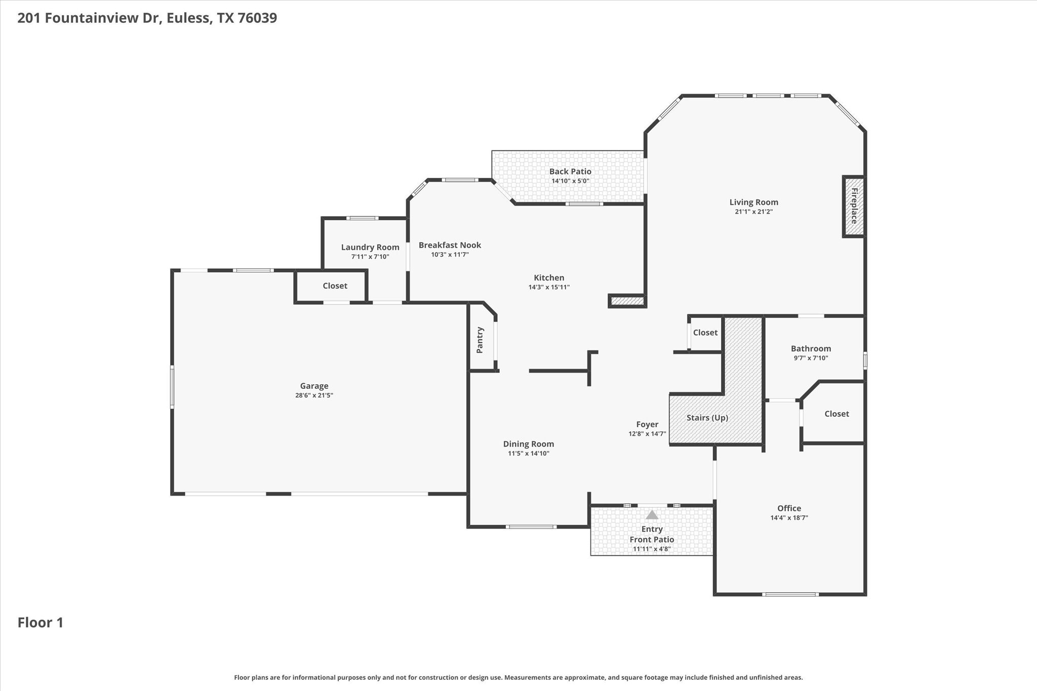 201 Fountainview Drive Euless TX 76039