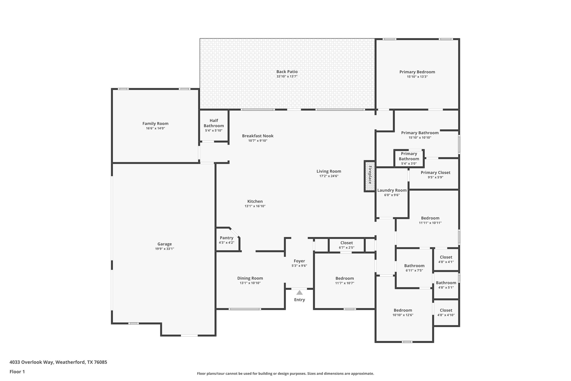 4033 Overlook Way Weatherford TX 76085