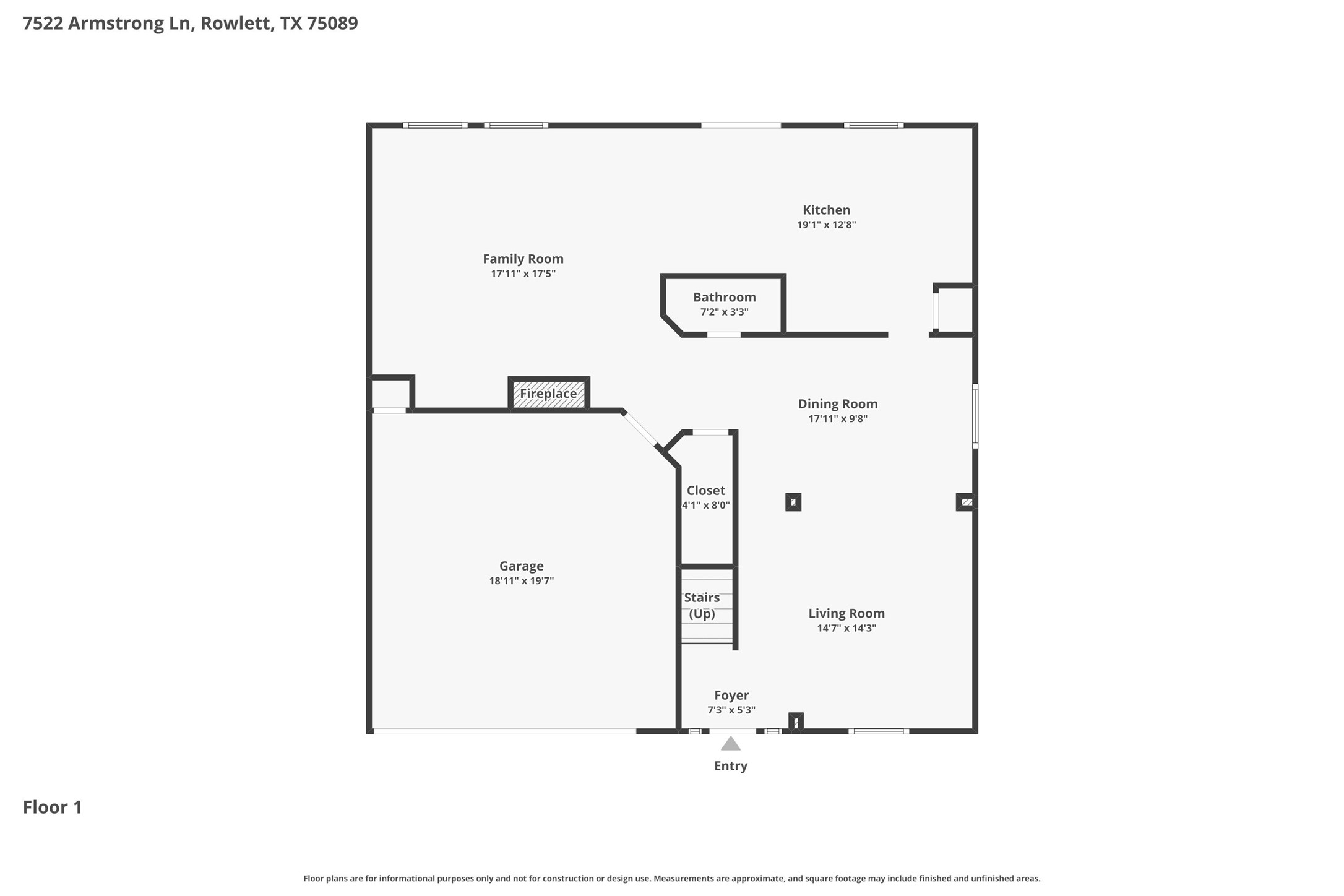 7522 Armstrong Lane Rowlett TX 75089