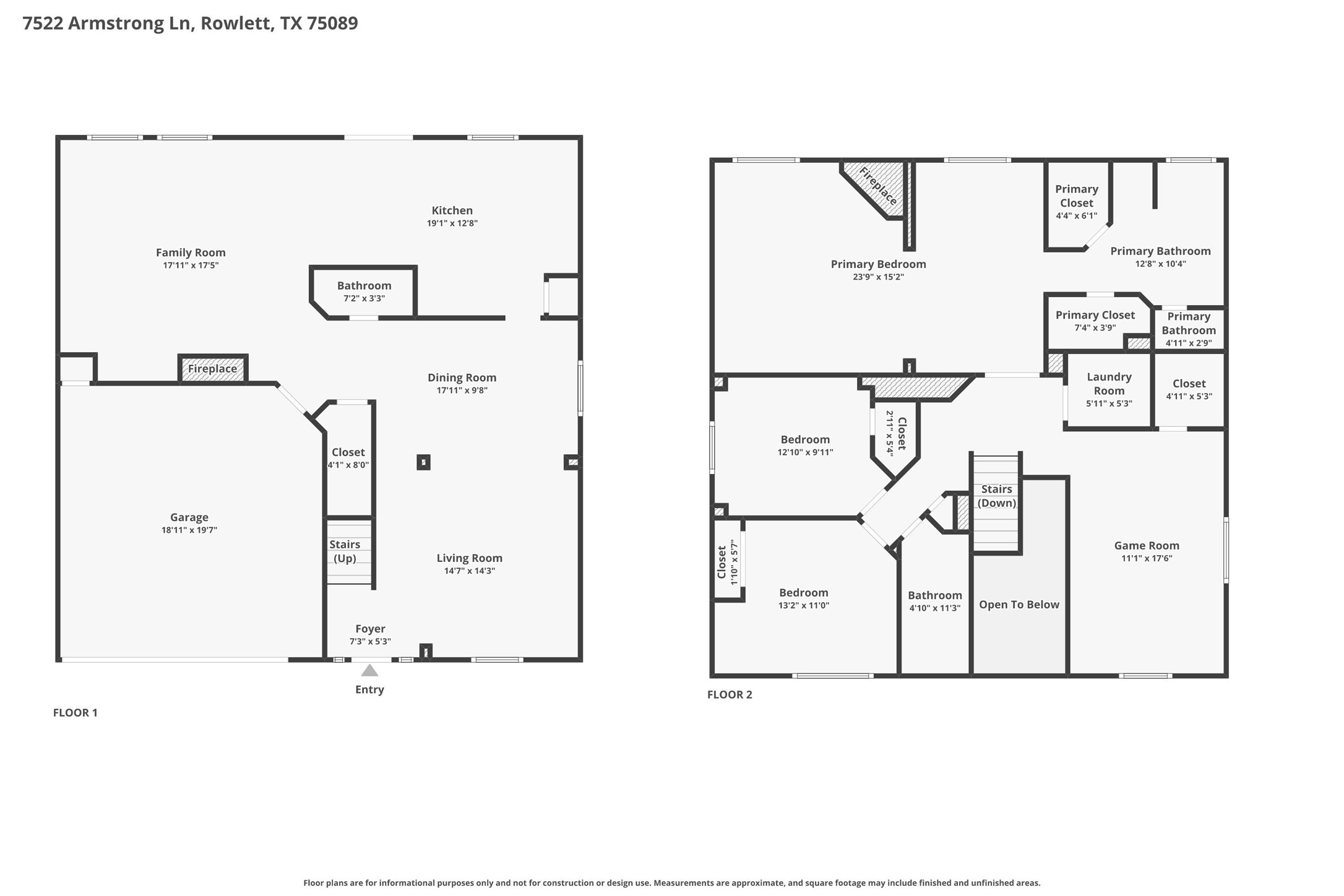 7522 Armstrong Lane Rowlett TX 75089