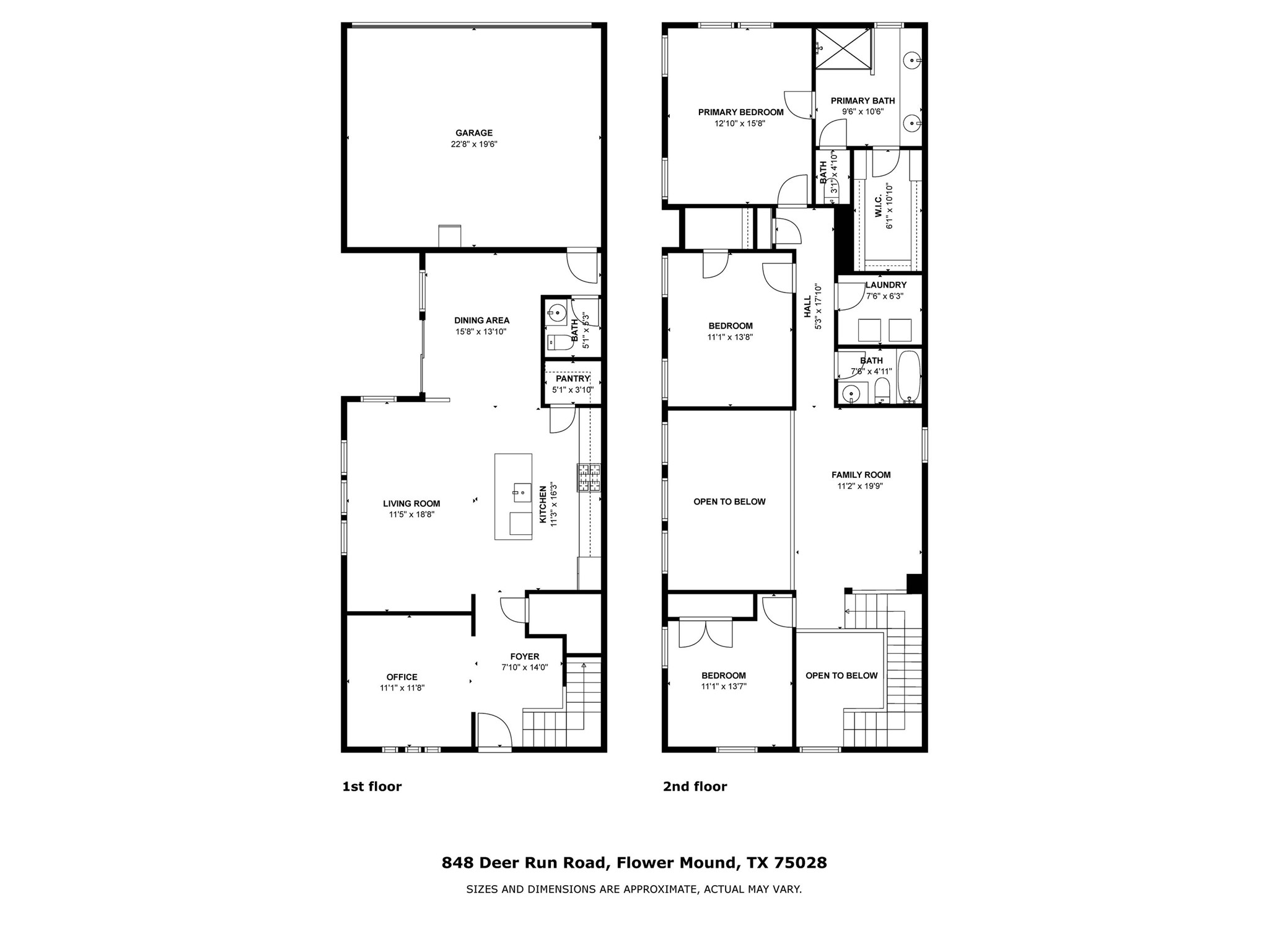 848 Deer Run Road Flower Mound TX 75028