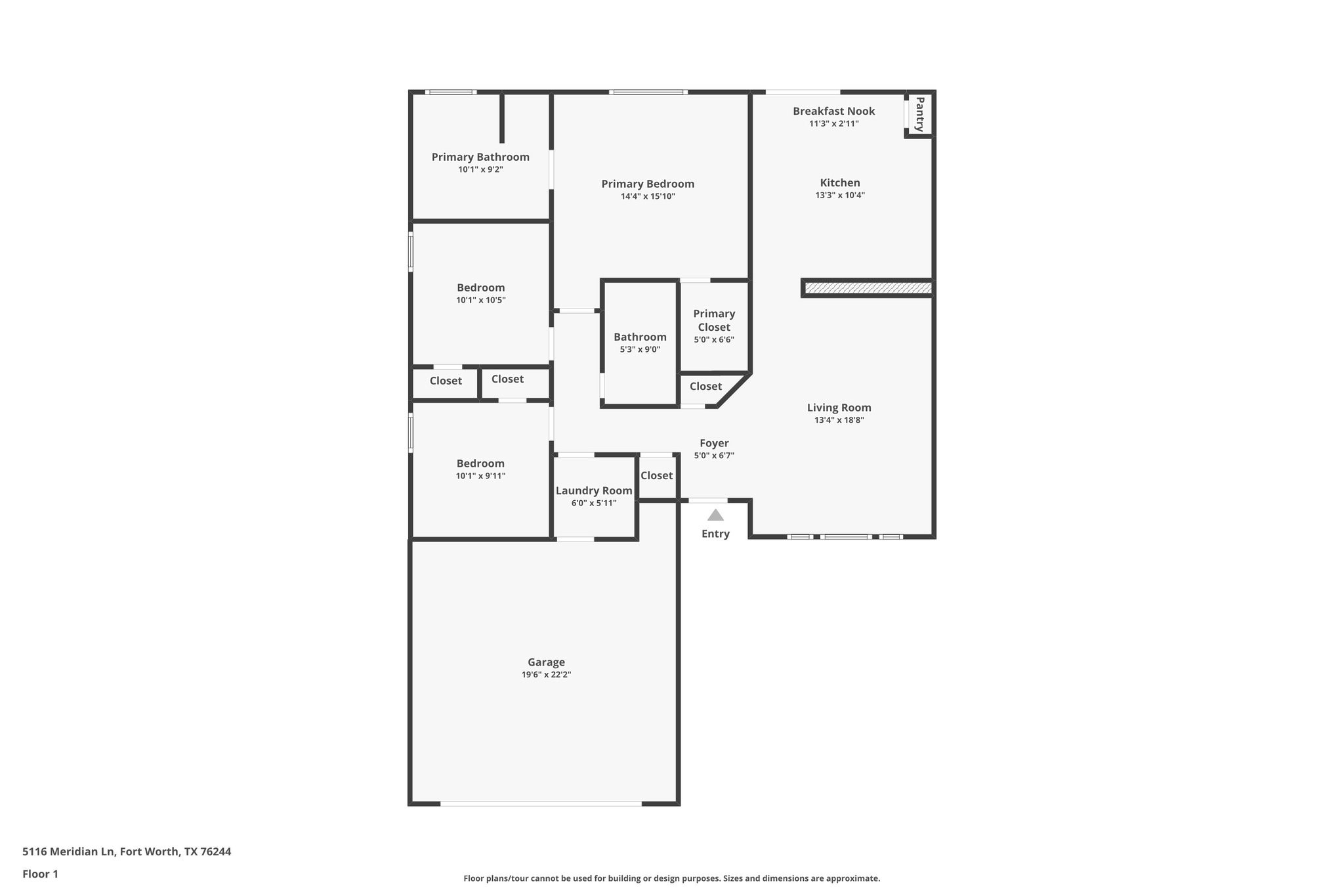 5116 Meridian Lane Fort Worth TX 76244