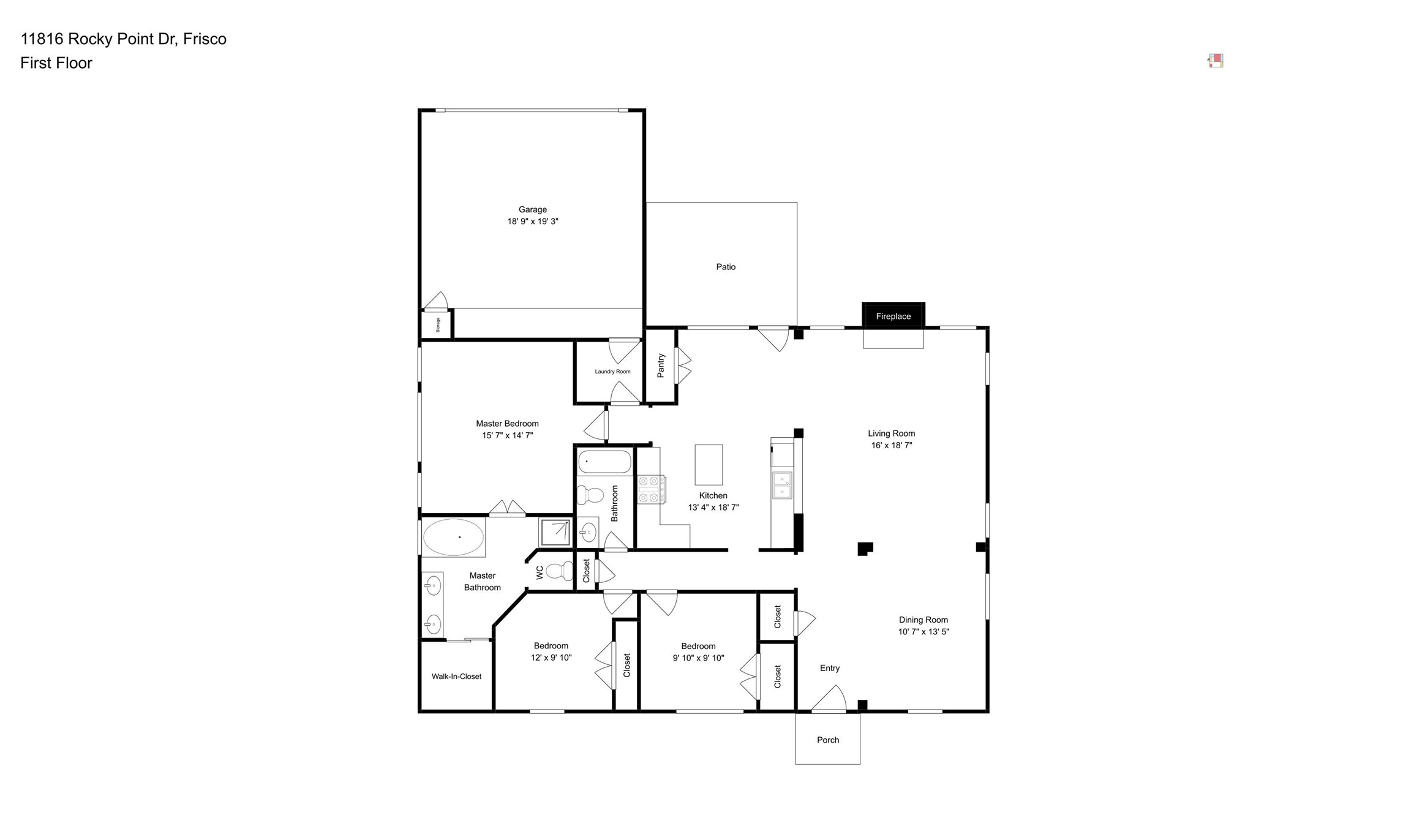 11816 Rocky Point Drive Frisco TX 75035