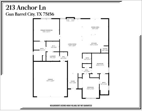213 Anchor Lane Gun Barrel City TX 75156