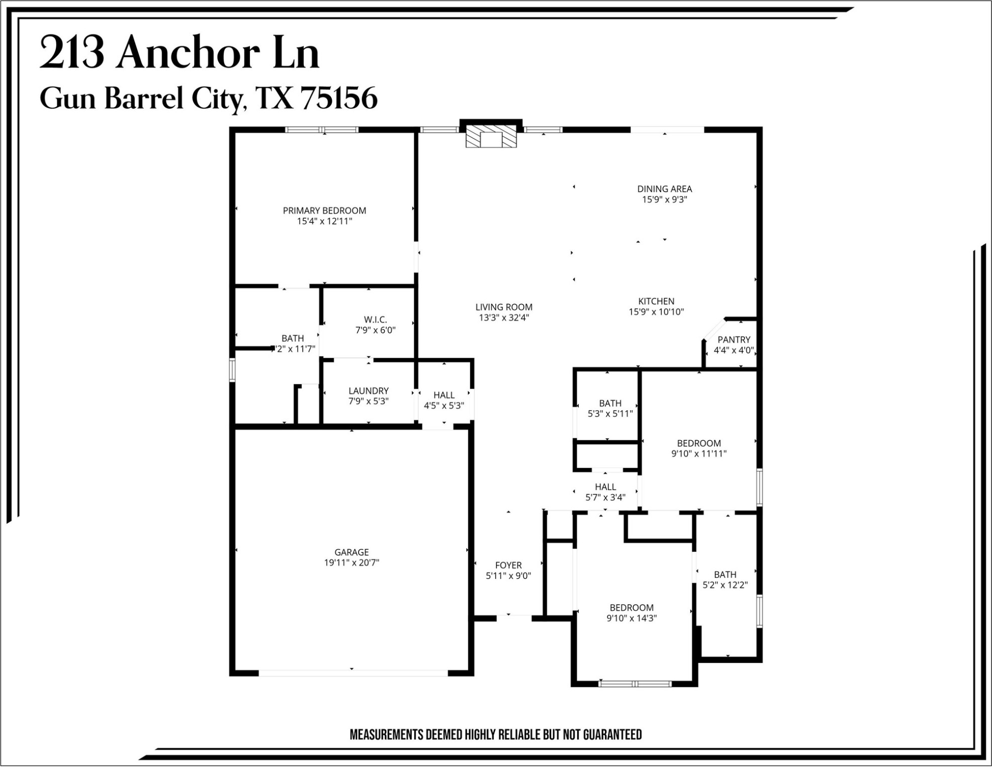 213 Anchor Lane Gun Barrel City TX 75156