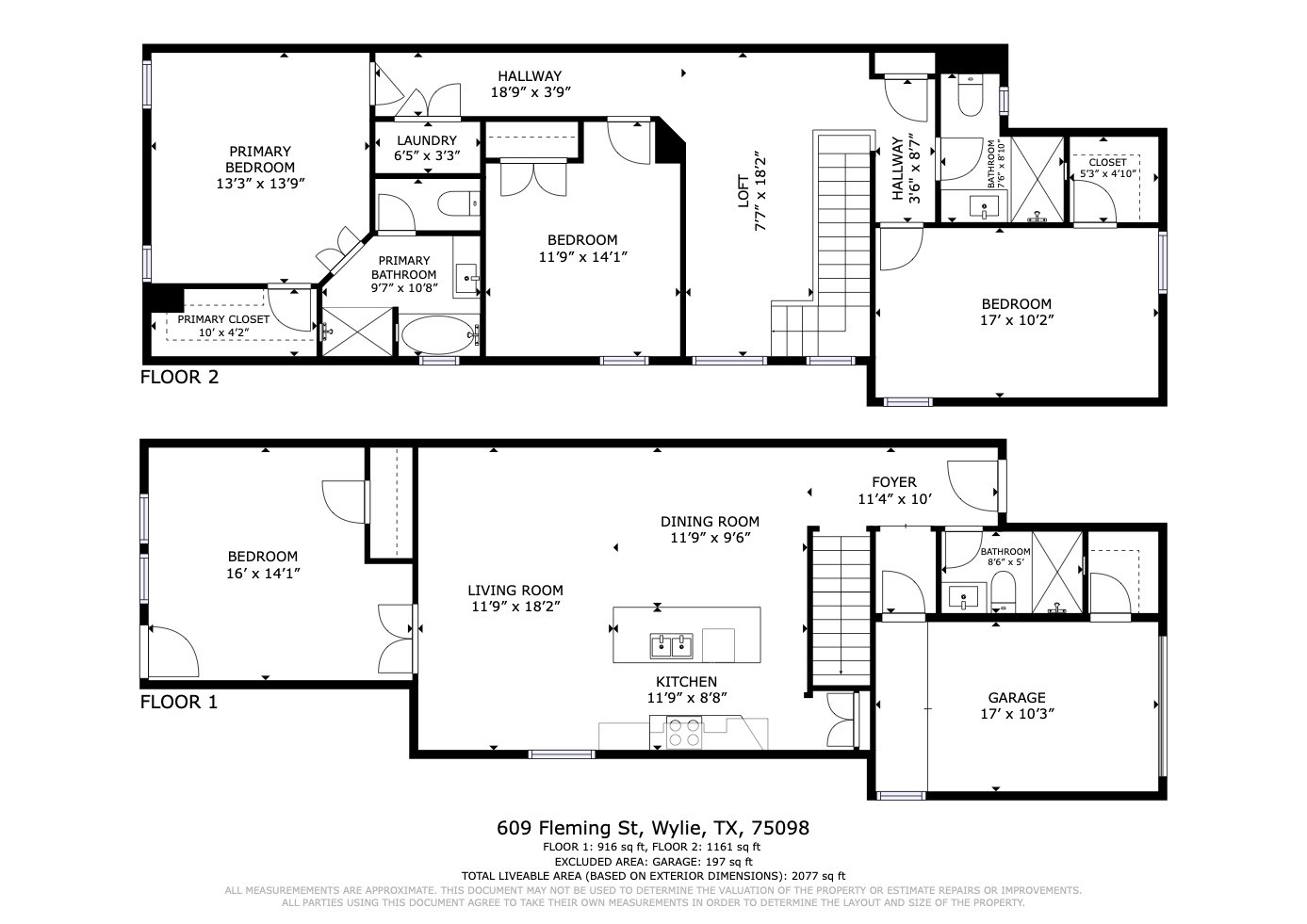 609 Fleming Street Wylie TX 75098