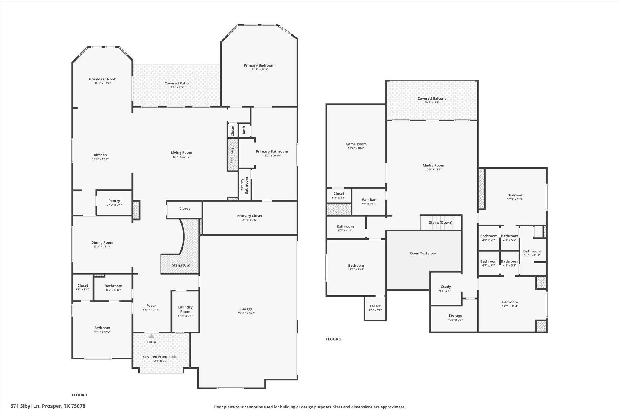 671 Sibyl Lane Prosper TX 75078