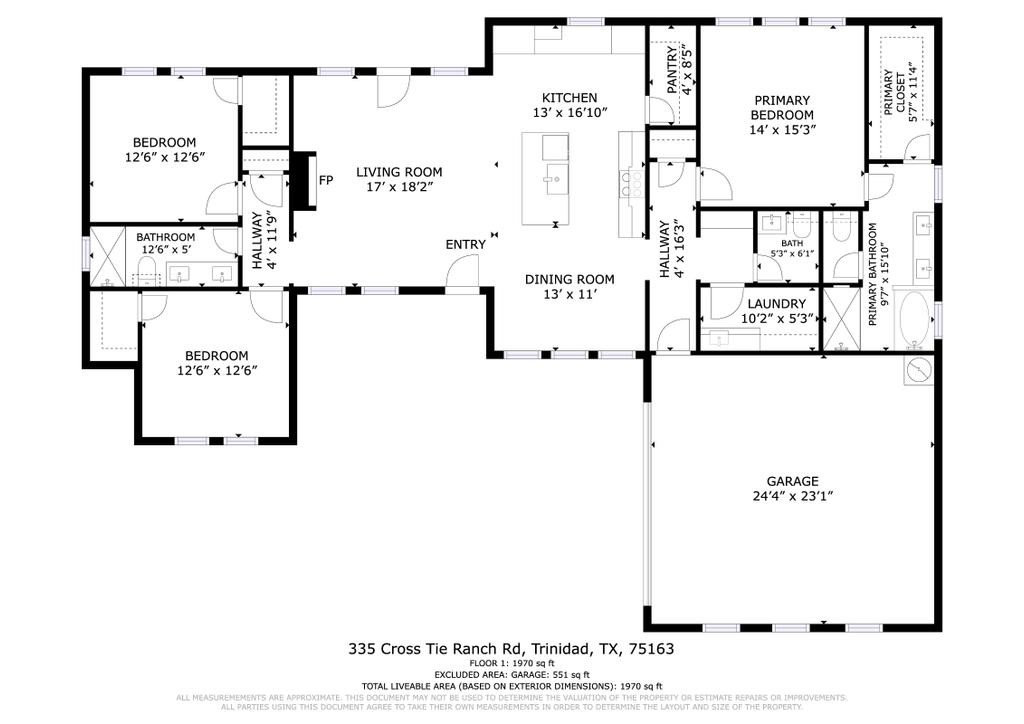 335 Cross Tie Ranch Road Trinidad TX 75163