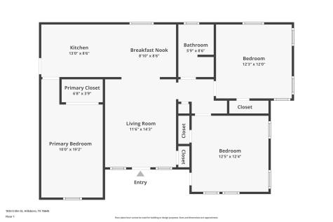 1033 E Elm Street Hillsboro TX 76645