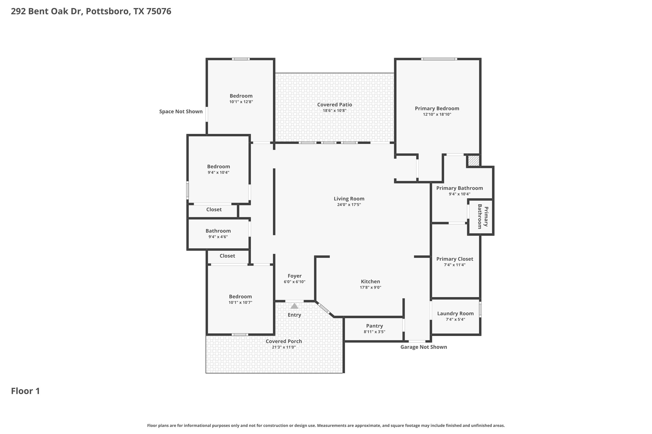 292 Bent Oak Drive Pottsboro TX 75076