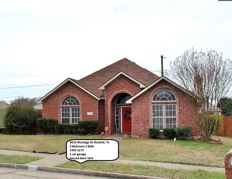 6910 Montego Drive Rowlett TX 75089