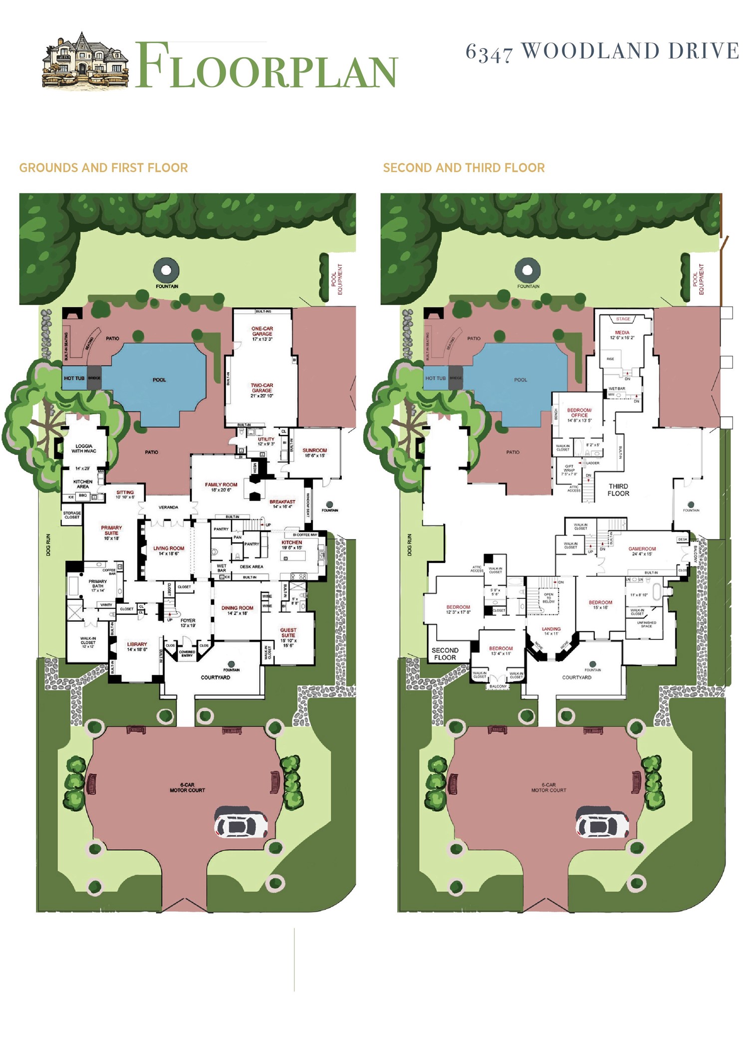 6347 Woodland Drive Dallas TX 75225