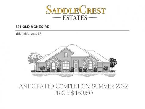 521 Old Agnes Road Weatherford TX 76088