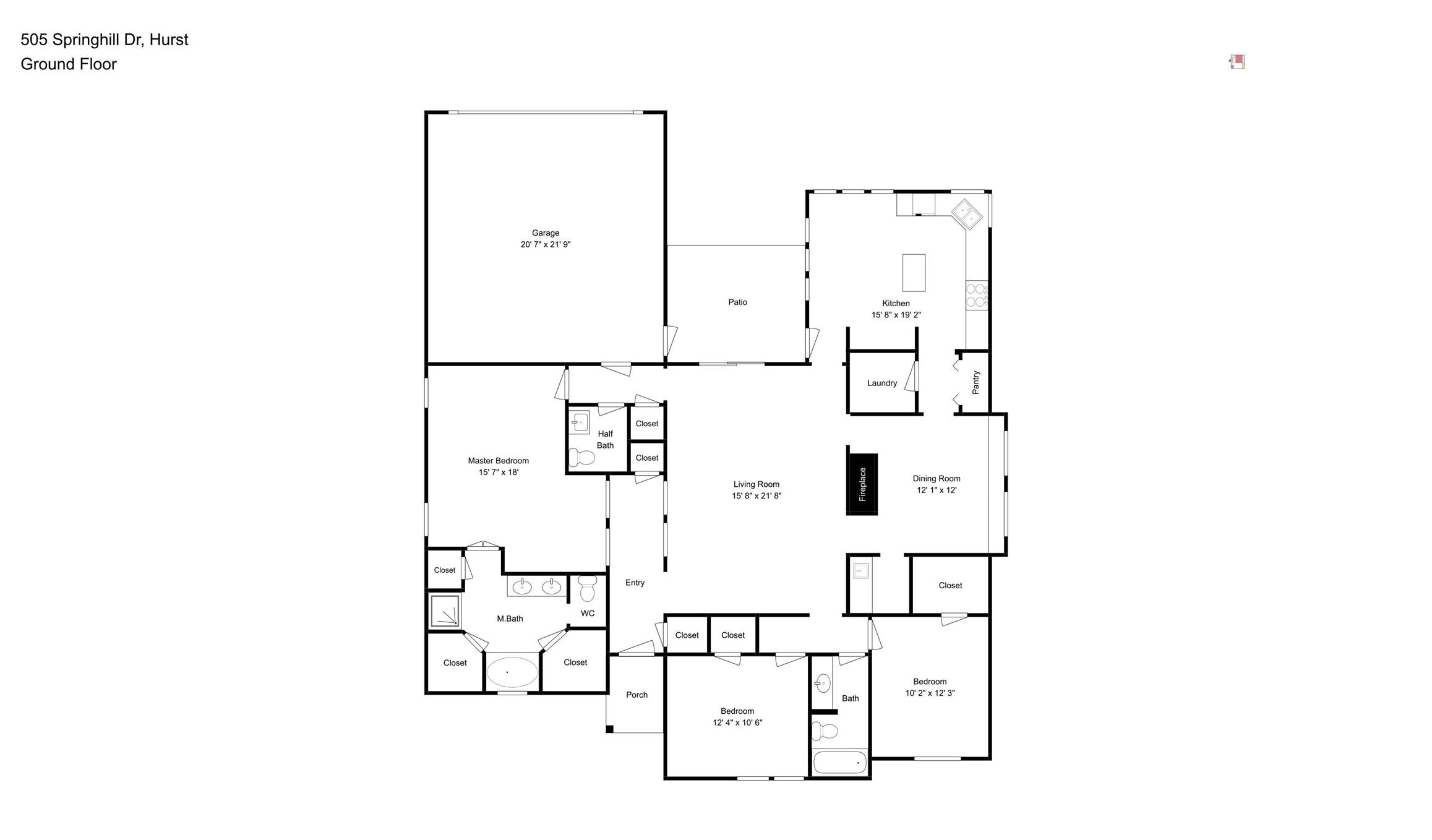 505 Springhill Drive Hurst TX 76054