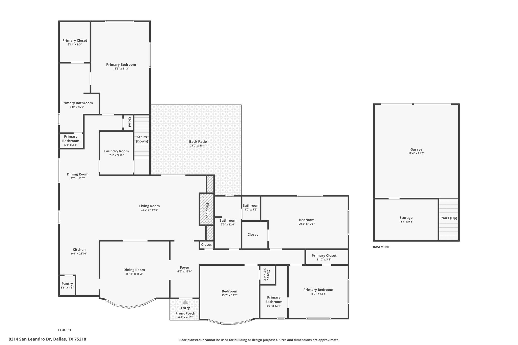 8214 San Leandro Drive Dallas TX 75218