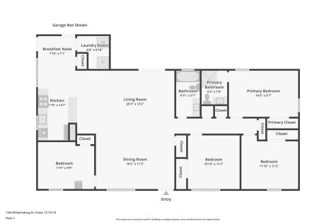 1104 Williamsburg Drive Ennis TX 75119