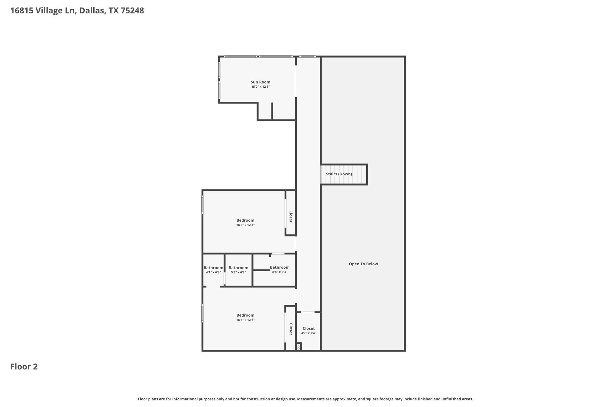 16815 Village Lane Dallas TX 75248