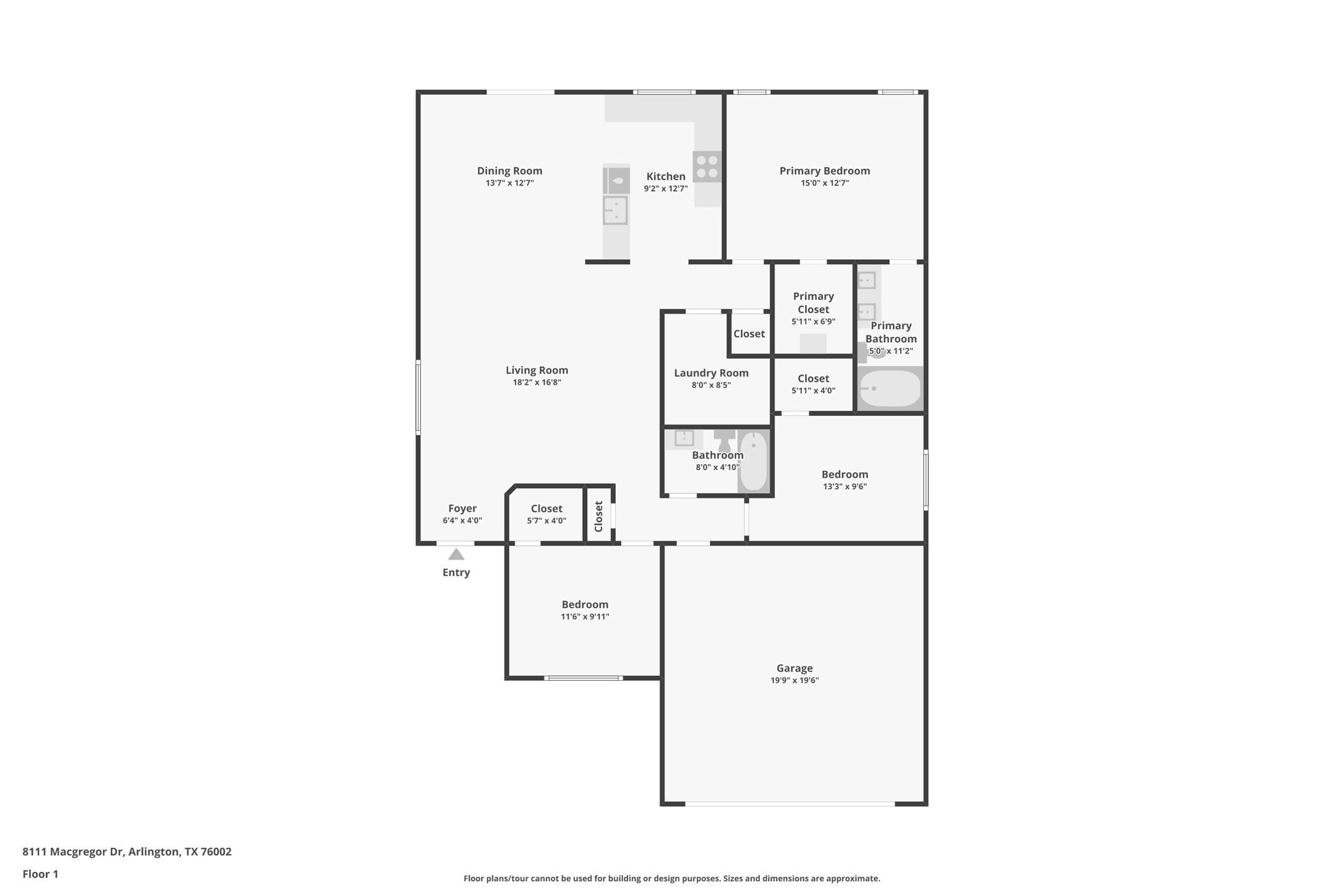 8111 Macgregor Drive Arlington TX 76002
