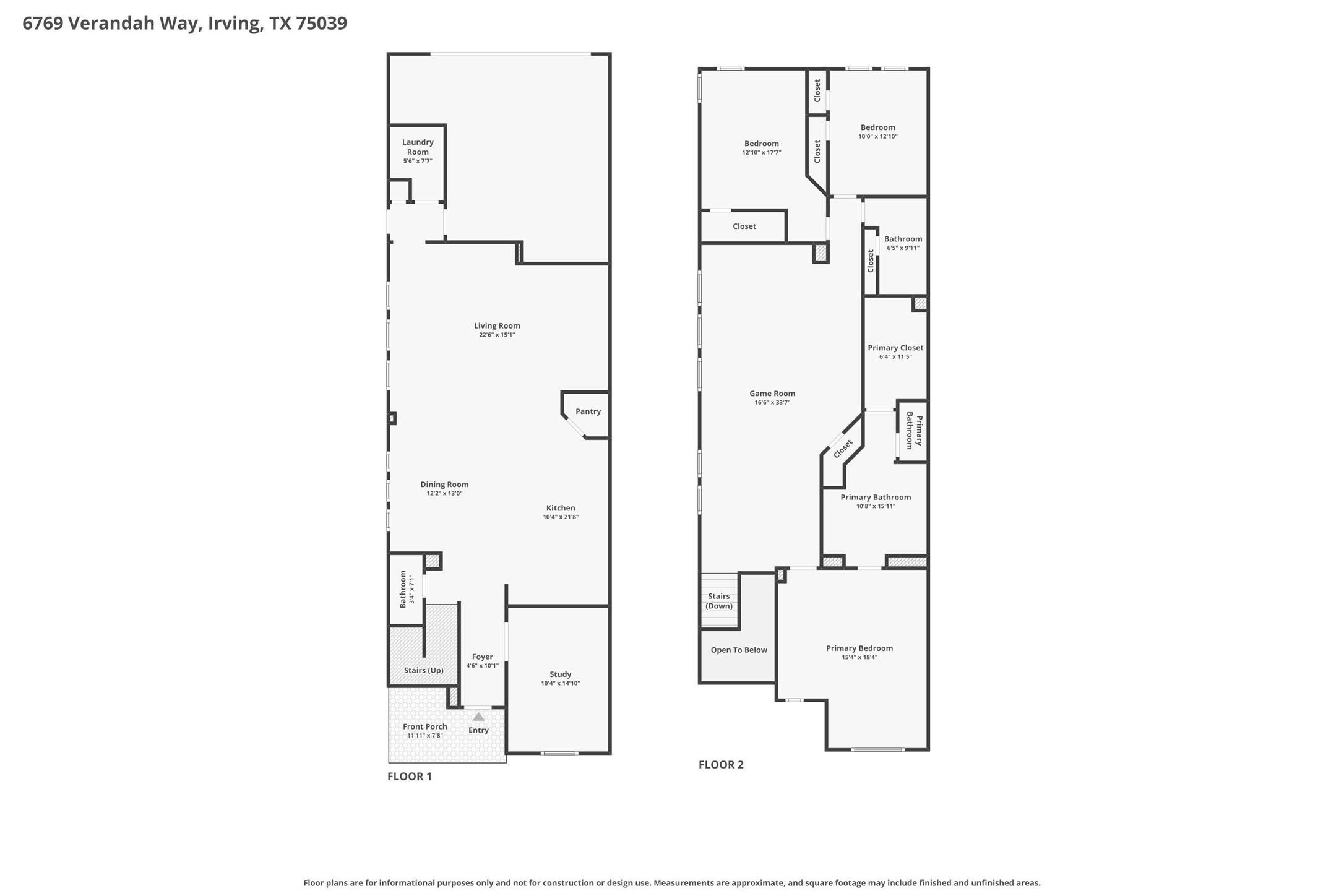 6769 Verandah Way Irving TX 75039