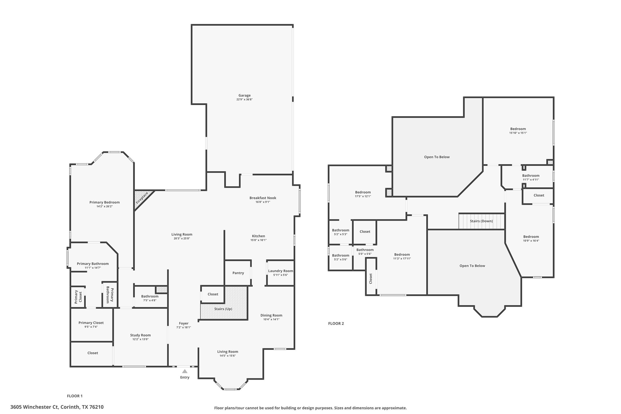 3605 Winchester Court Corinth TX 76210