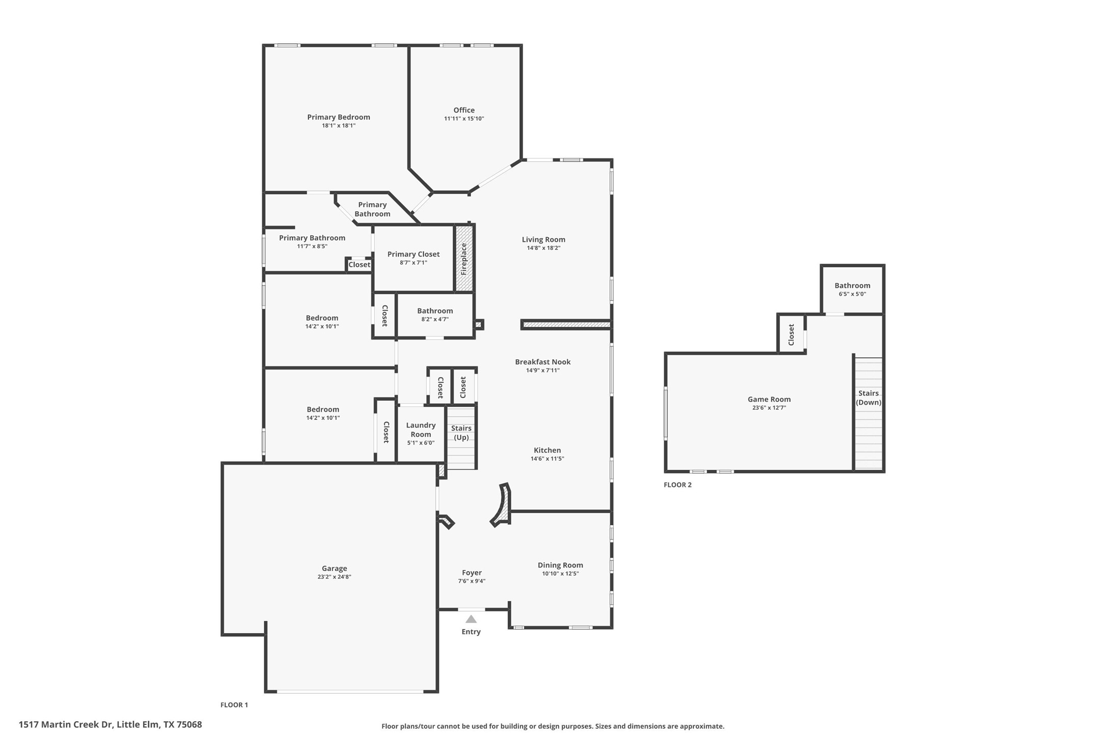 1517 Martin Creek Drive Little Elm TX 75068