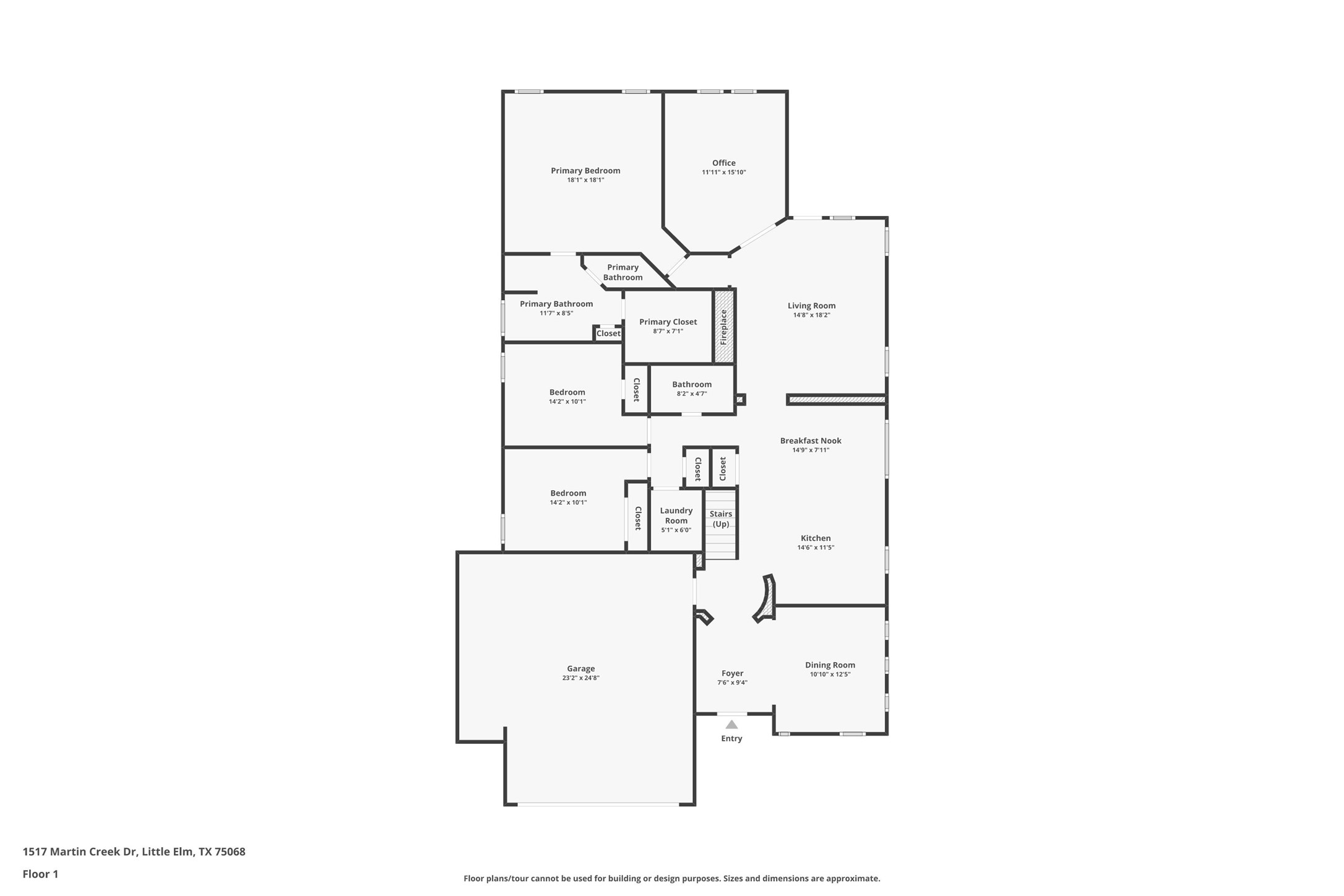 1517 Martin Creek Drive Little Elm TX 75068