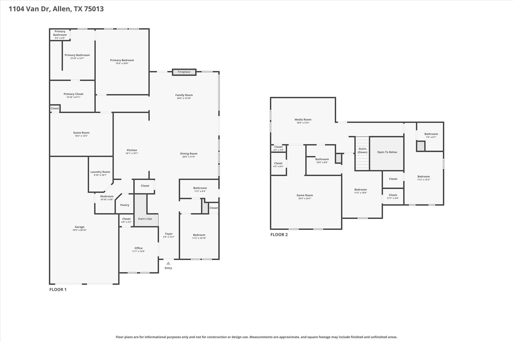 1104 Van Drive Allen TX 75013
