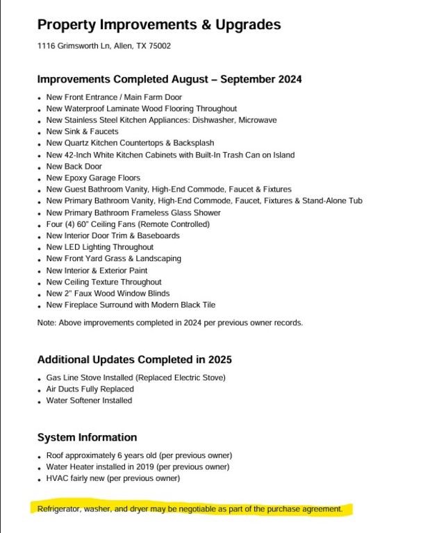 1116 Grimsworth Lane Allen TX 75002