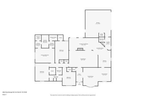 3904 Stonehenge Road Fort Worth TX 76109