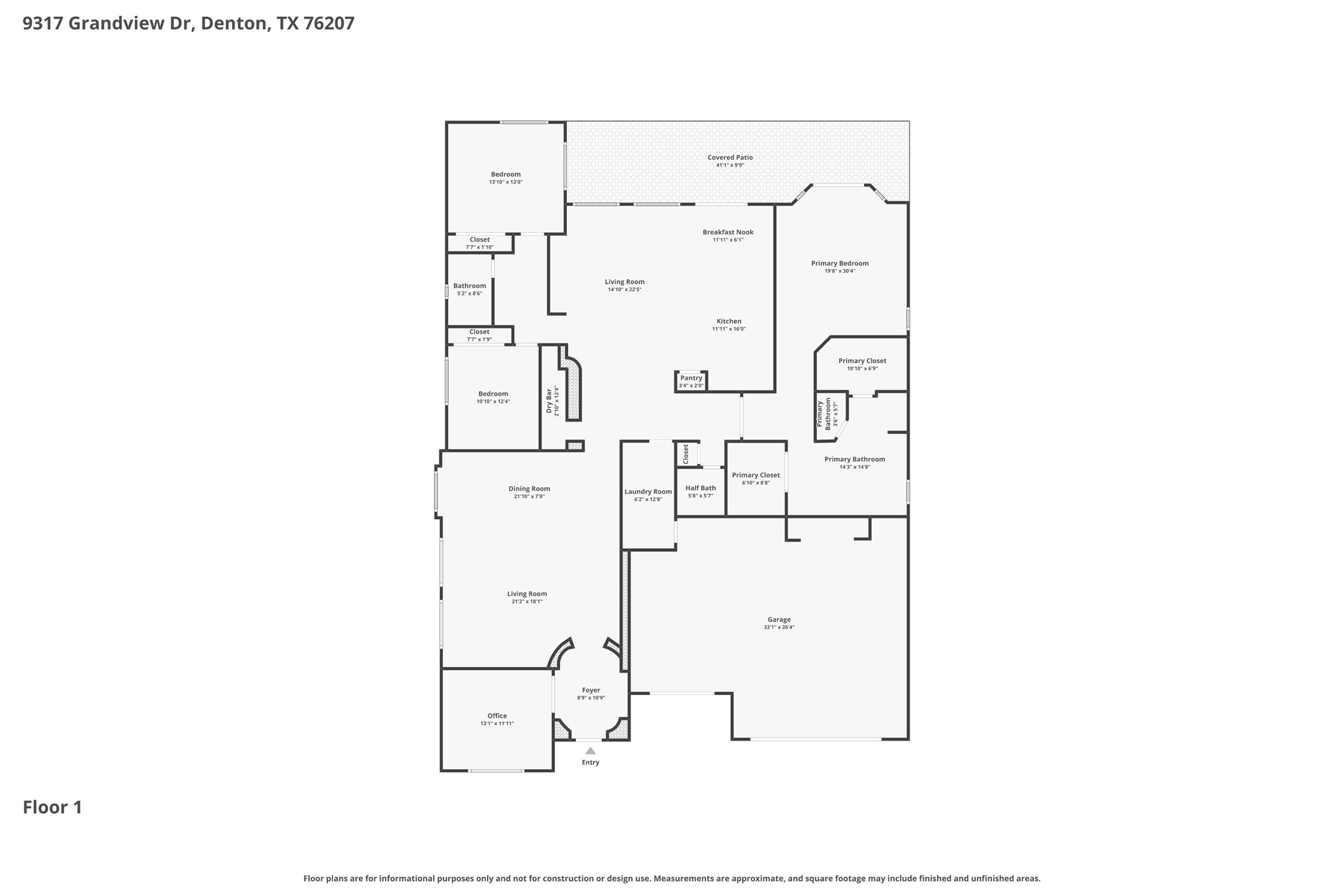 9317 Grandview Drive Denton TX 76207