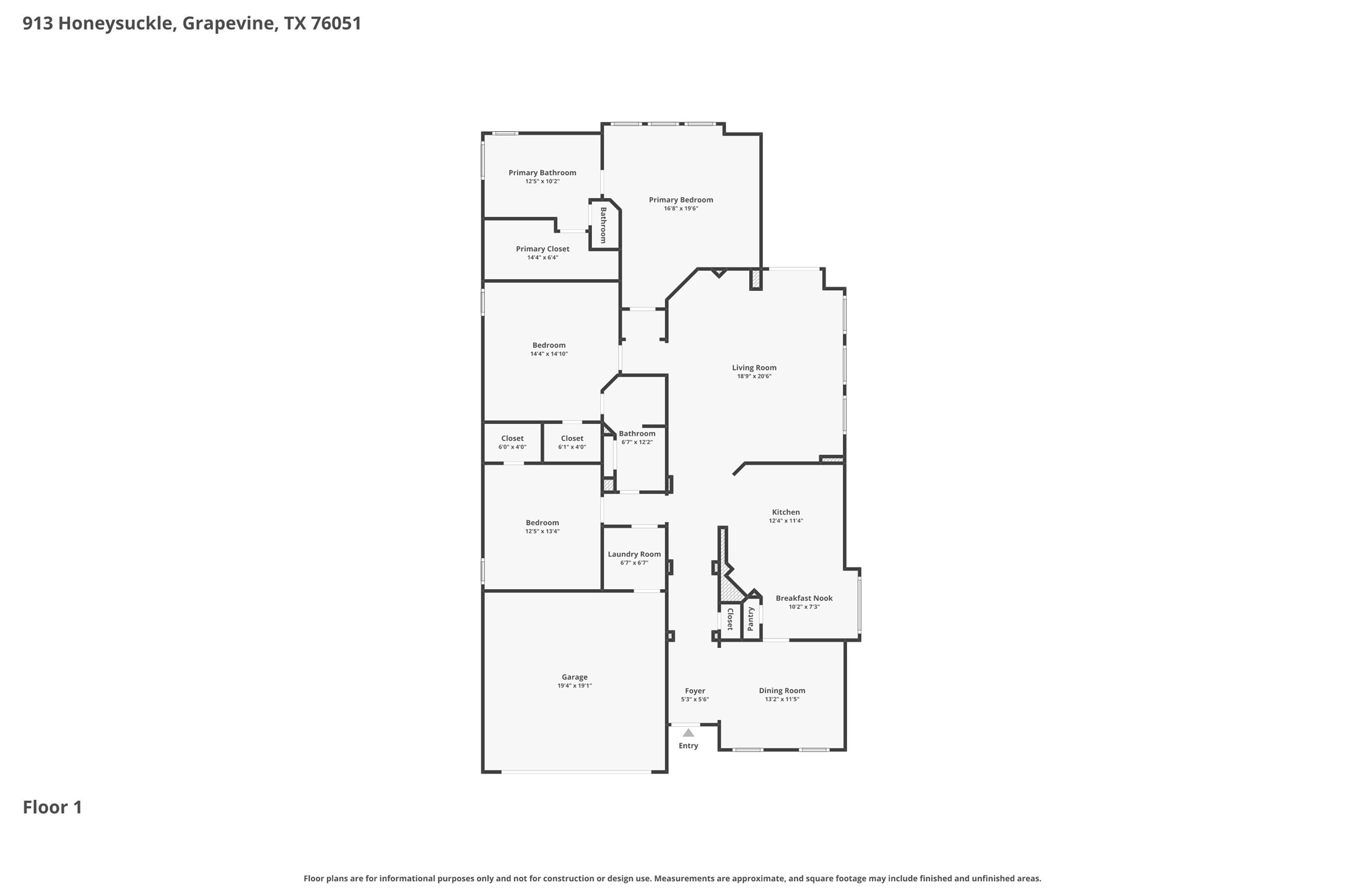 913 Honeysuckle Grapevine TX 76051