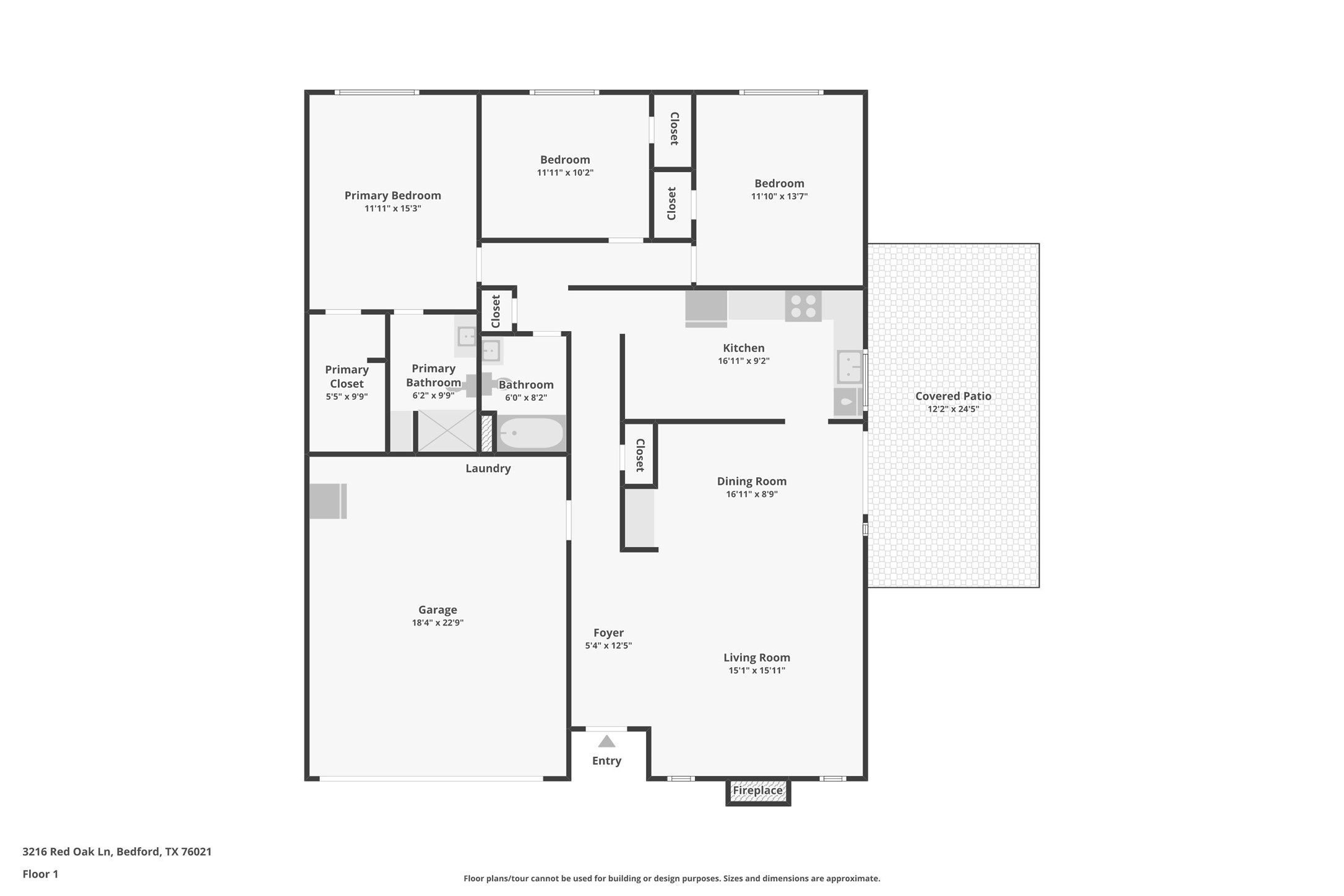 3216 Red Oak Lane Bedford TX 76021