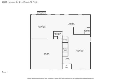 2812 N Hampton Drive Grand Prairie TX 75052