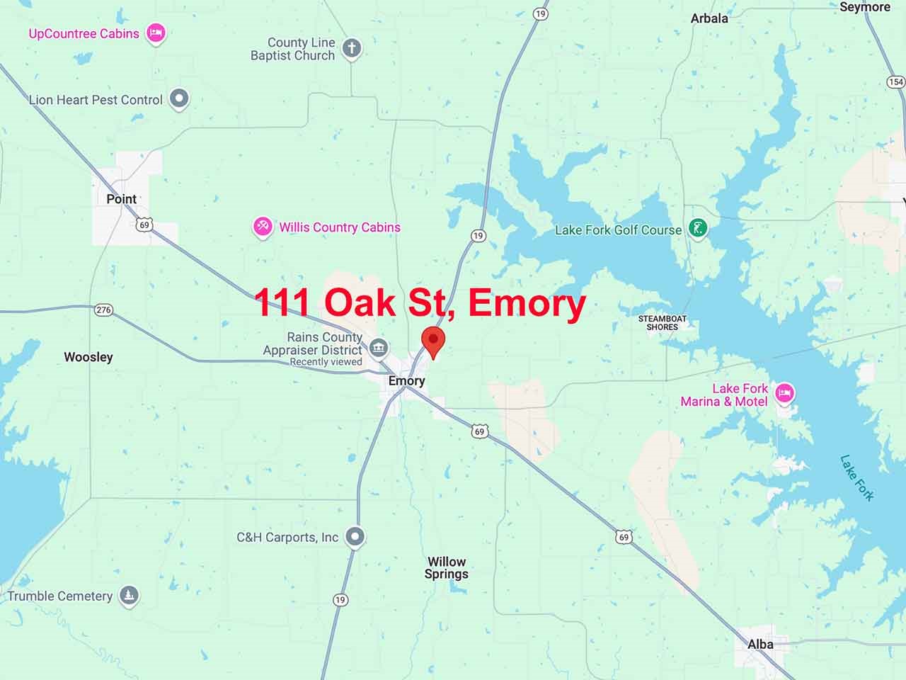 111 Oak Street Emory TX 75440