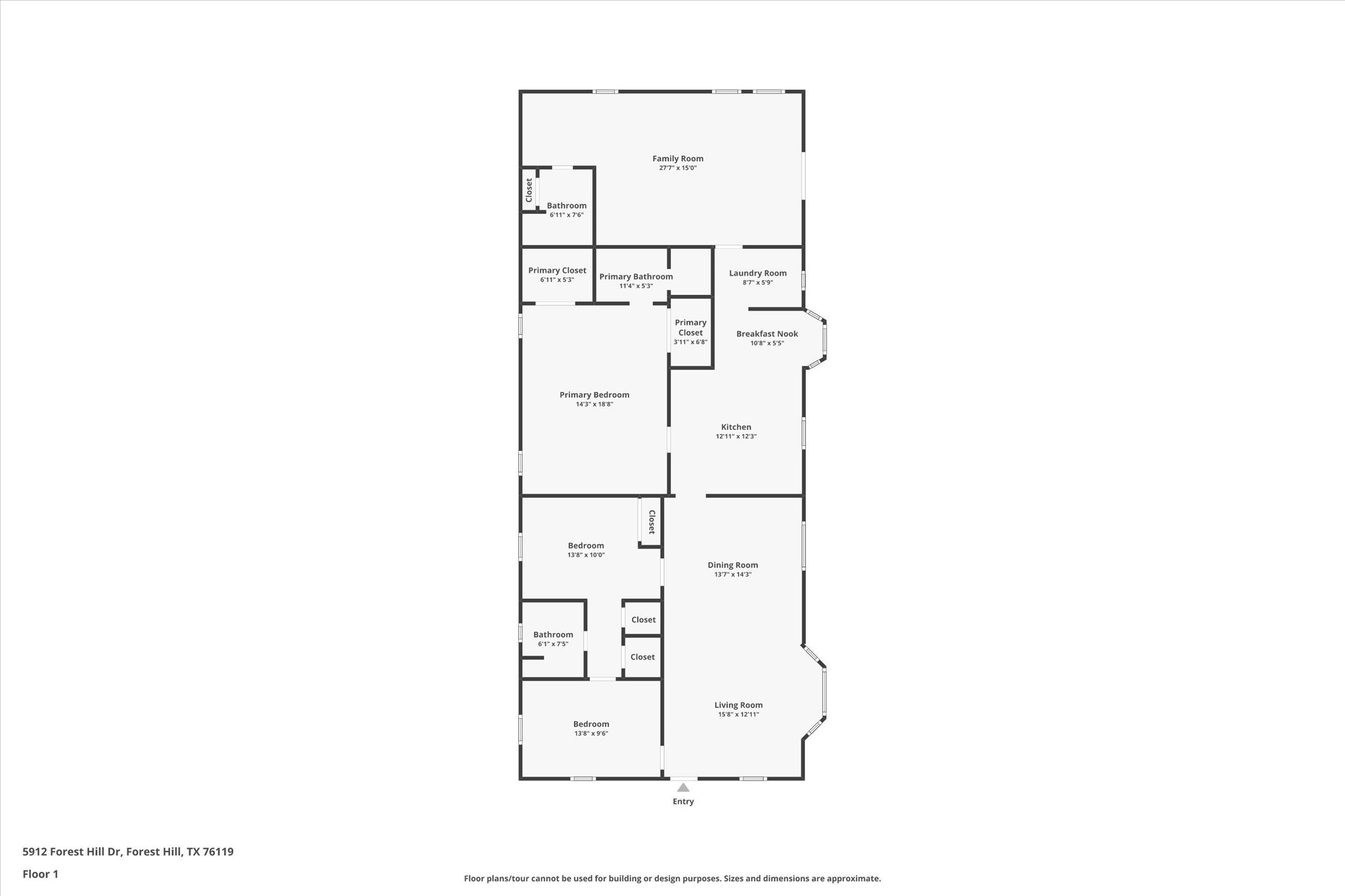 5912 Forest Hill Drive Forest Hill TX 76119