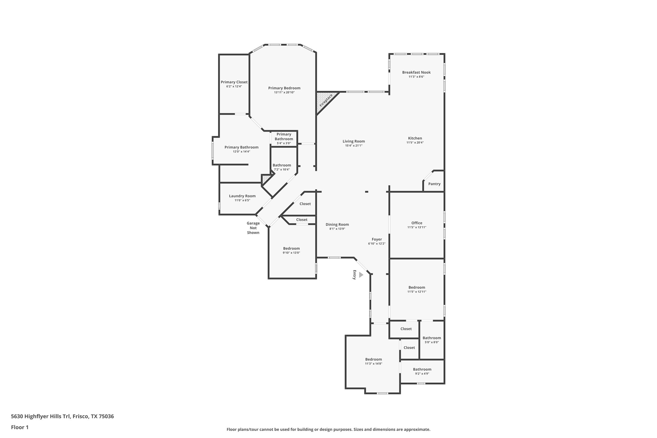 5630 Highflyer Hills Trail Frisco TX 75036