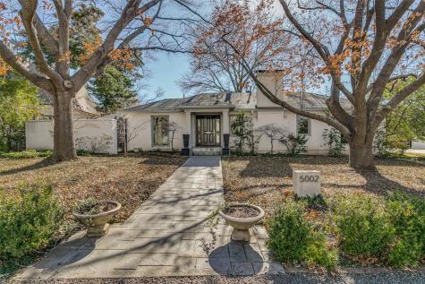 5002 Horseshoe Trail Dallas TX 75209