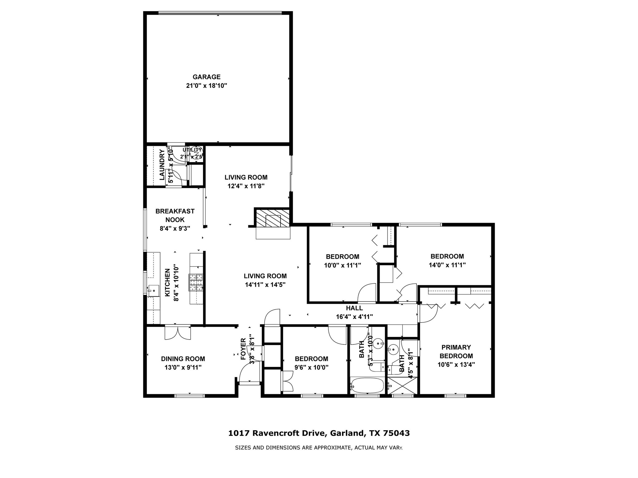 1017 Ravencroft Drive Garland TX 75043
