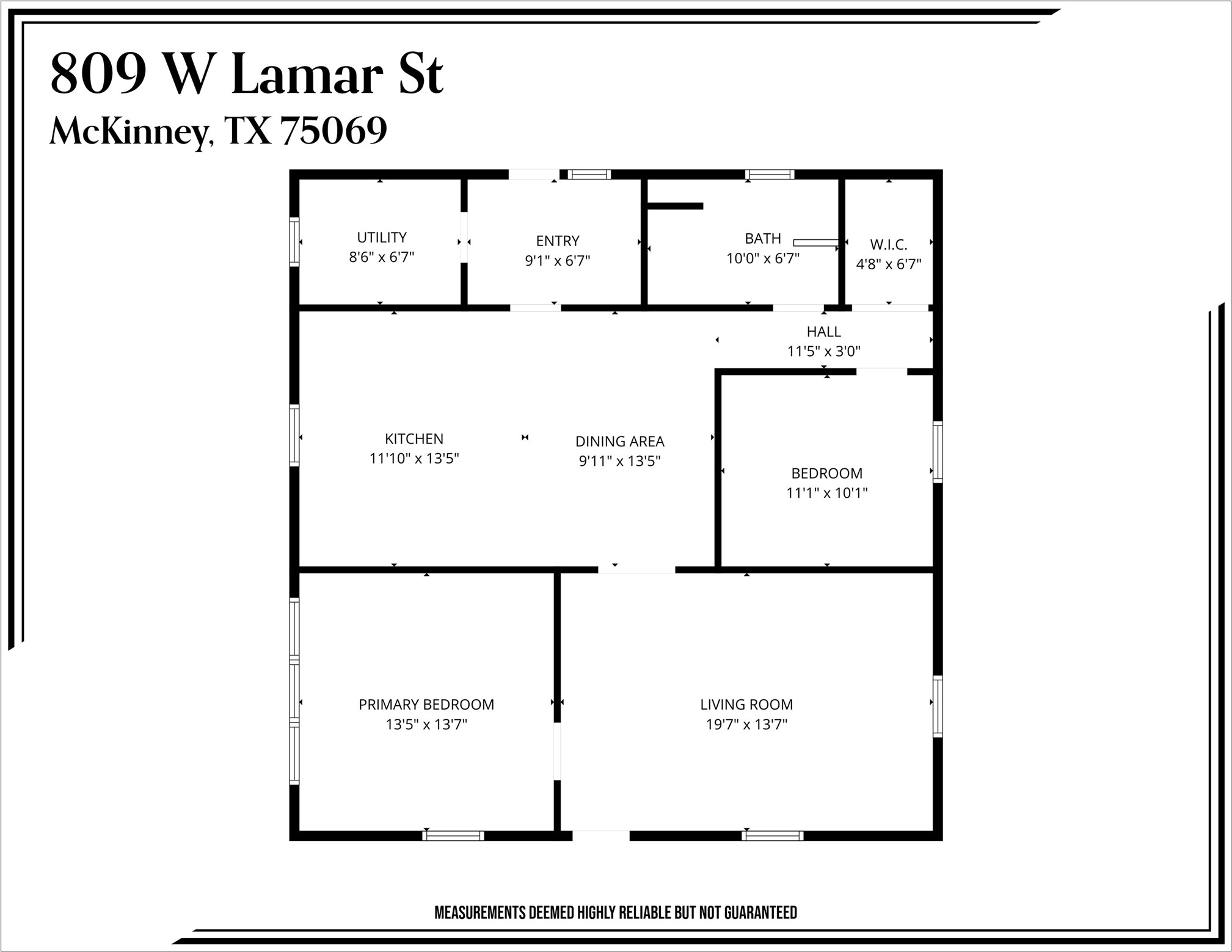 809 W Lamar Street Mckinney TX 75069