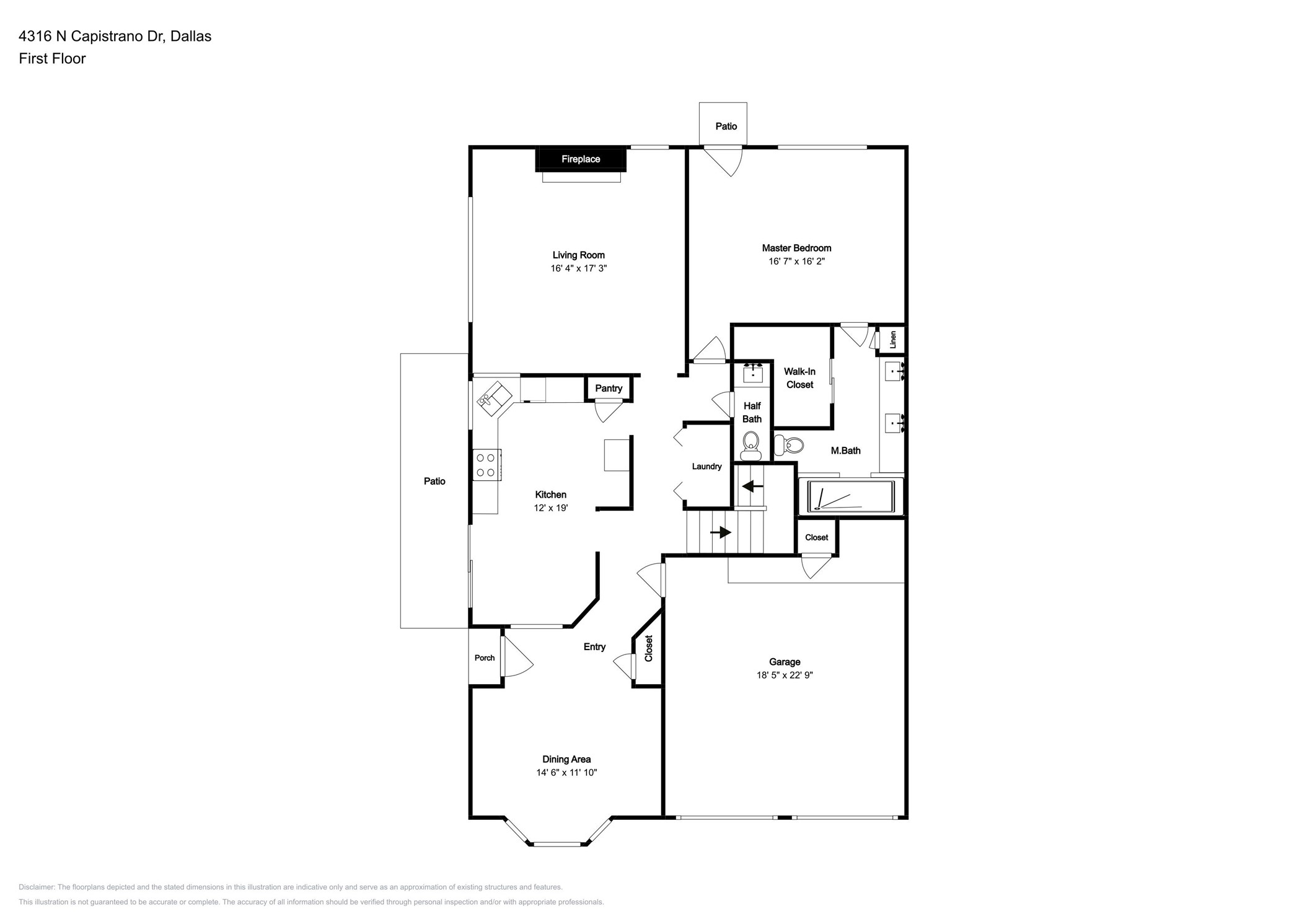 4316 N Capistrano Drive Dallas TX 75287