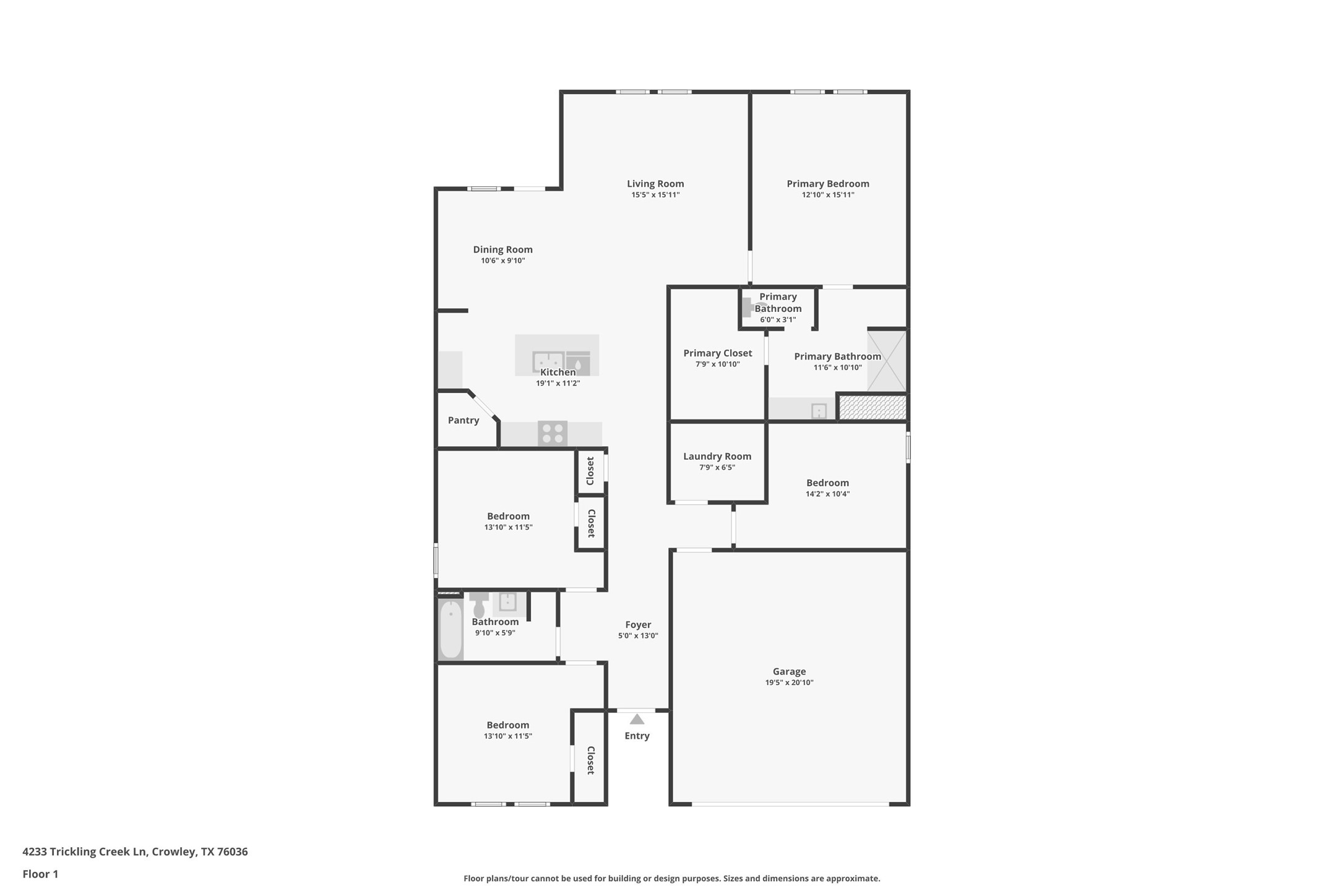 4233 Trickling Creek Lane Fort Worth TX 76036